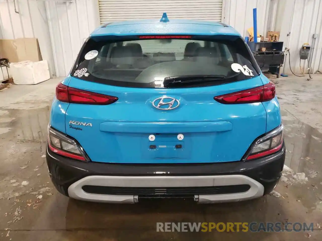 6 Photograph of a damaged car KM8K22AB2NU771599 HYUNDAI KONA 2022