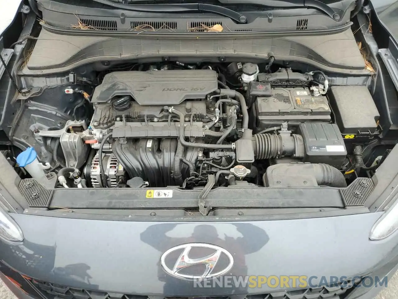 11 Photograph of a damaged car KM8K22AB3NU903611 HYUNDAI KONA 2022