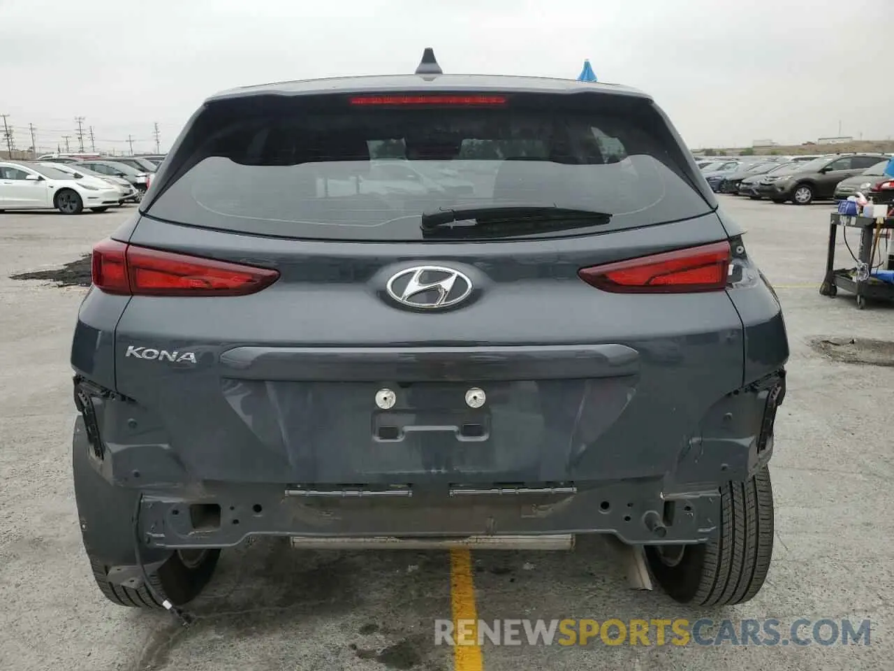 6 Photograph of a damaged car KM8K22AB3NU903611 HYUNDAI KONA 2022