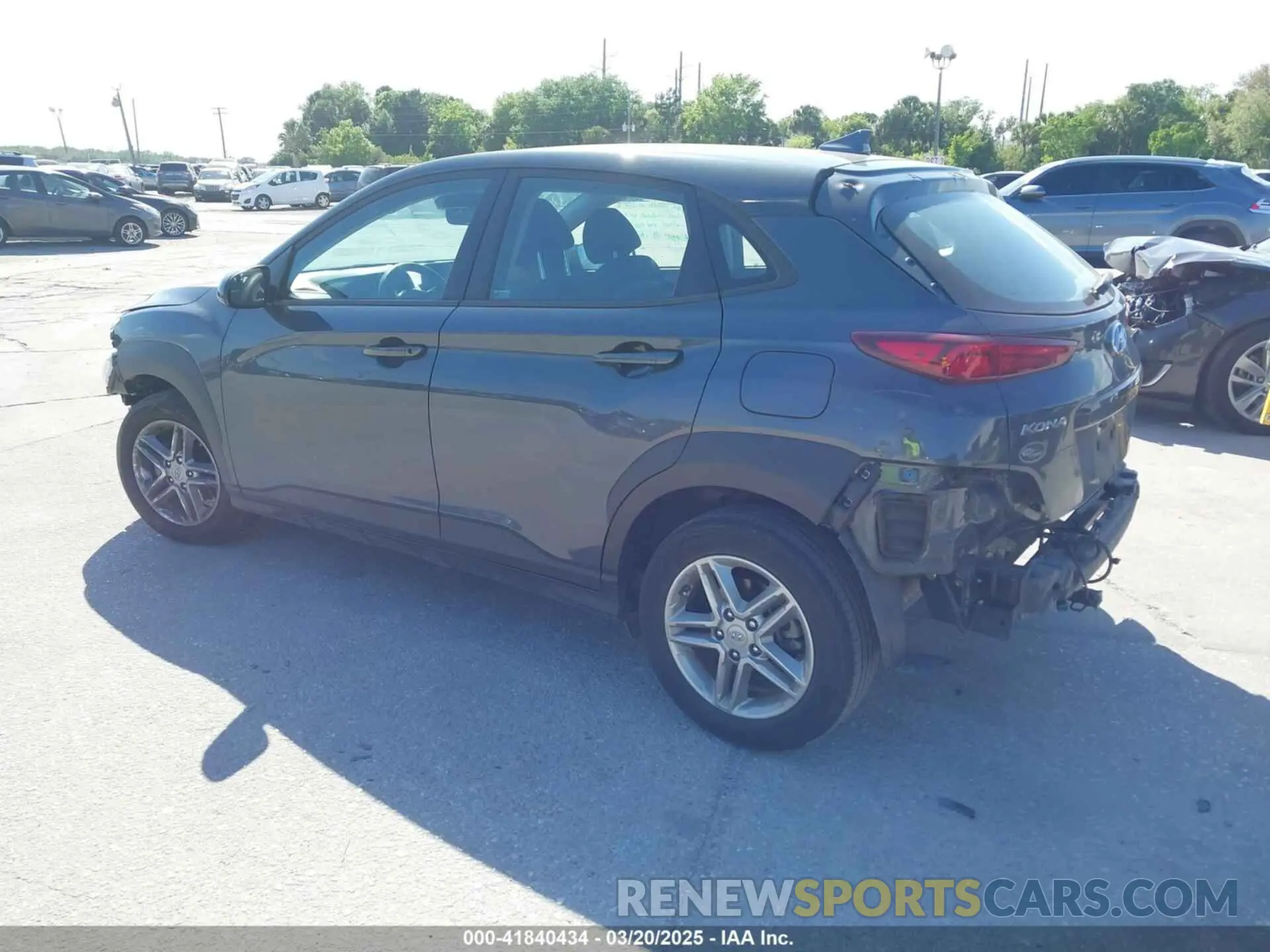 14 Photograph of a damaged car KM8K22AB4NU763892 HYUNDAI KONA 2022