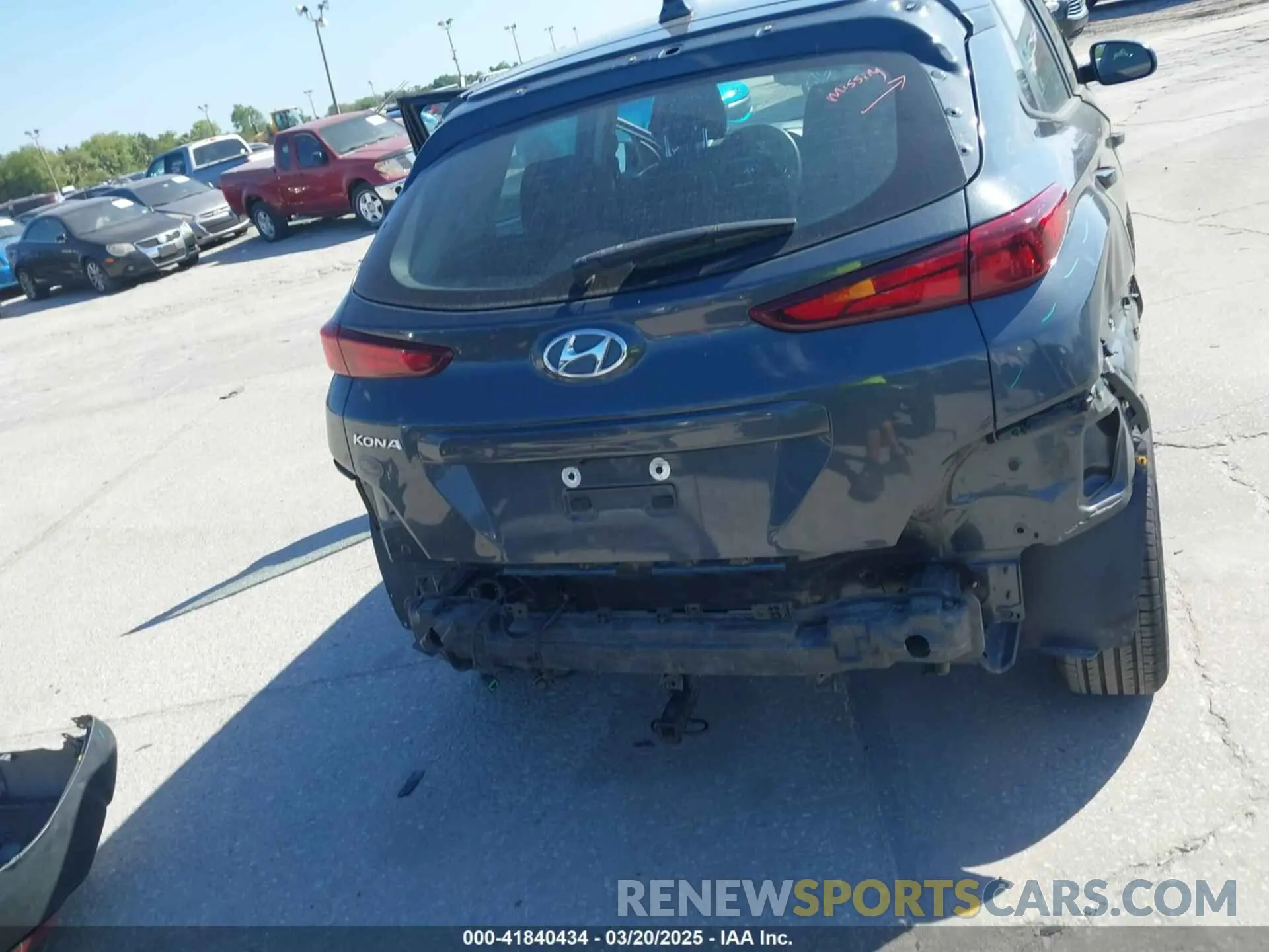 16 Photograph of a damaged car KM8K22AB4NU763892 HYUNDAI KONA 2022