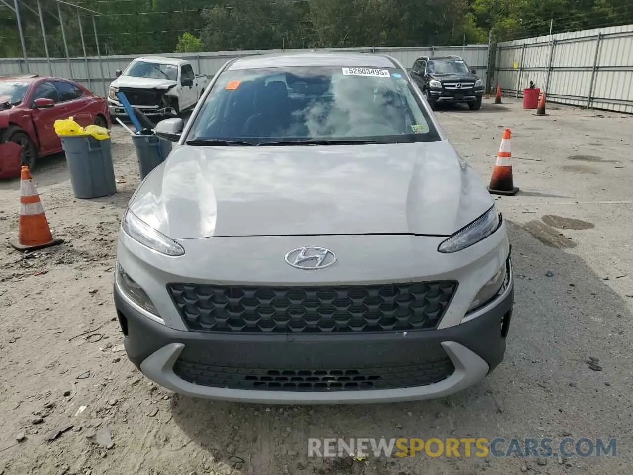 5 Photograph of a damaged car KM8K22AB6NU849740 HYUNDAI KONA 2022