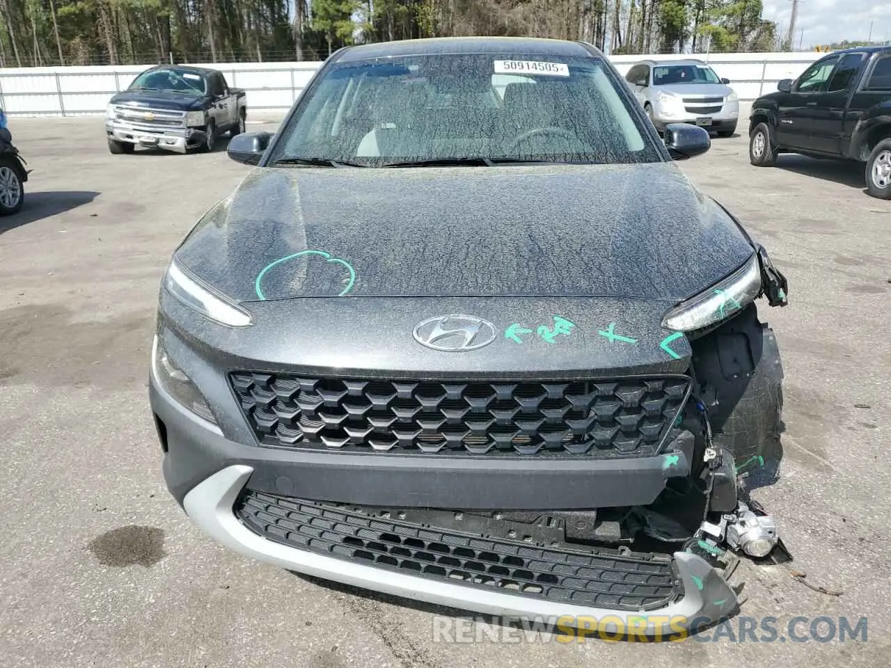 5 Photograph of a damaged car KM8K22AB8NU804699 HYUNDAI KONA 2022