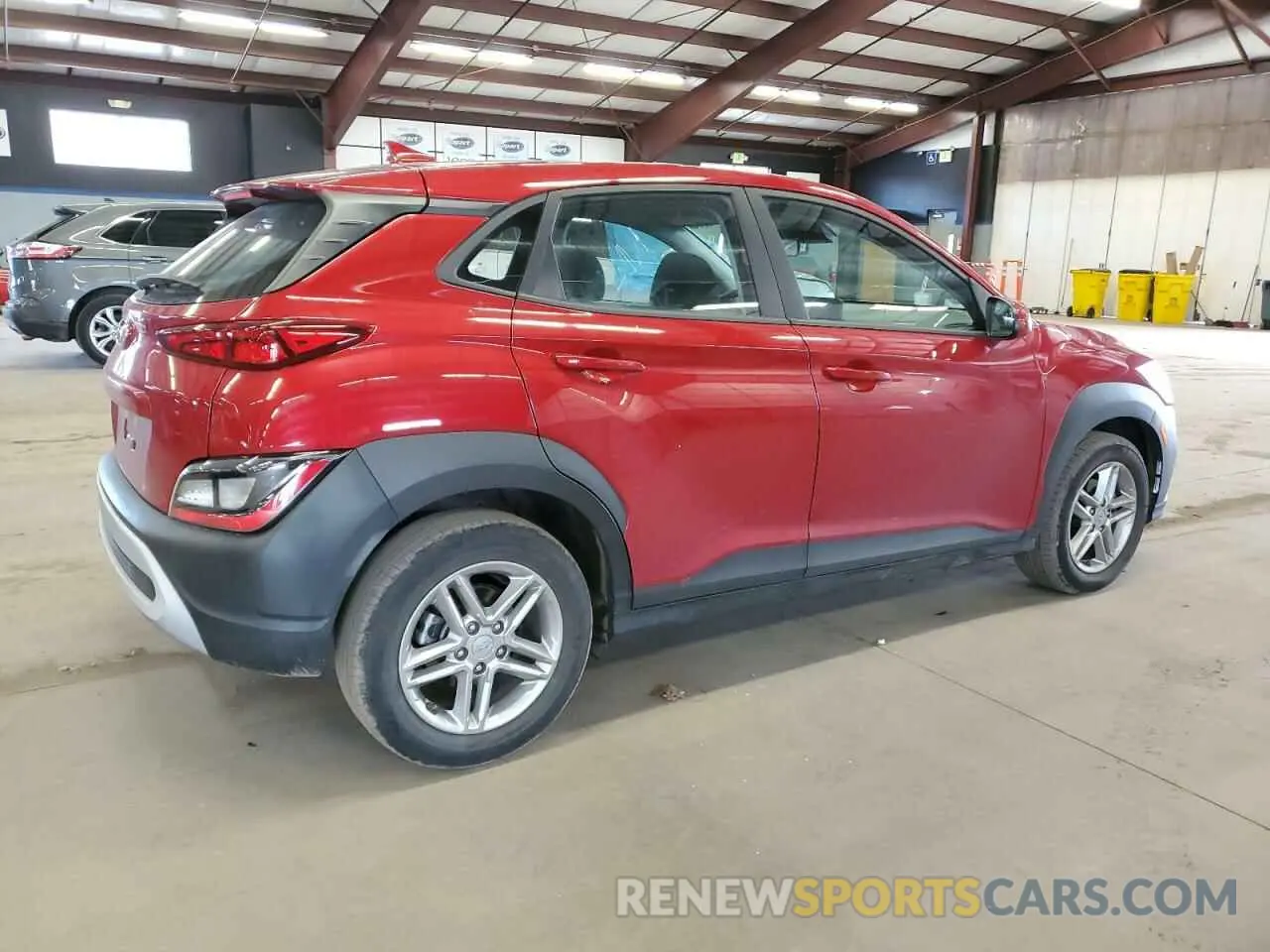 3 Photograph of a damaged car KM8K22AB8NU866586 HYUNDAI KONA 2022