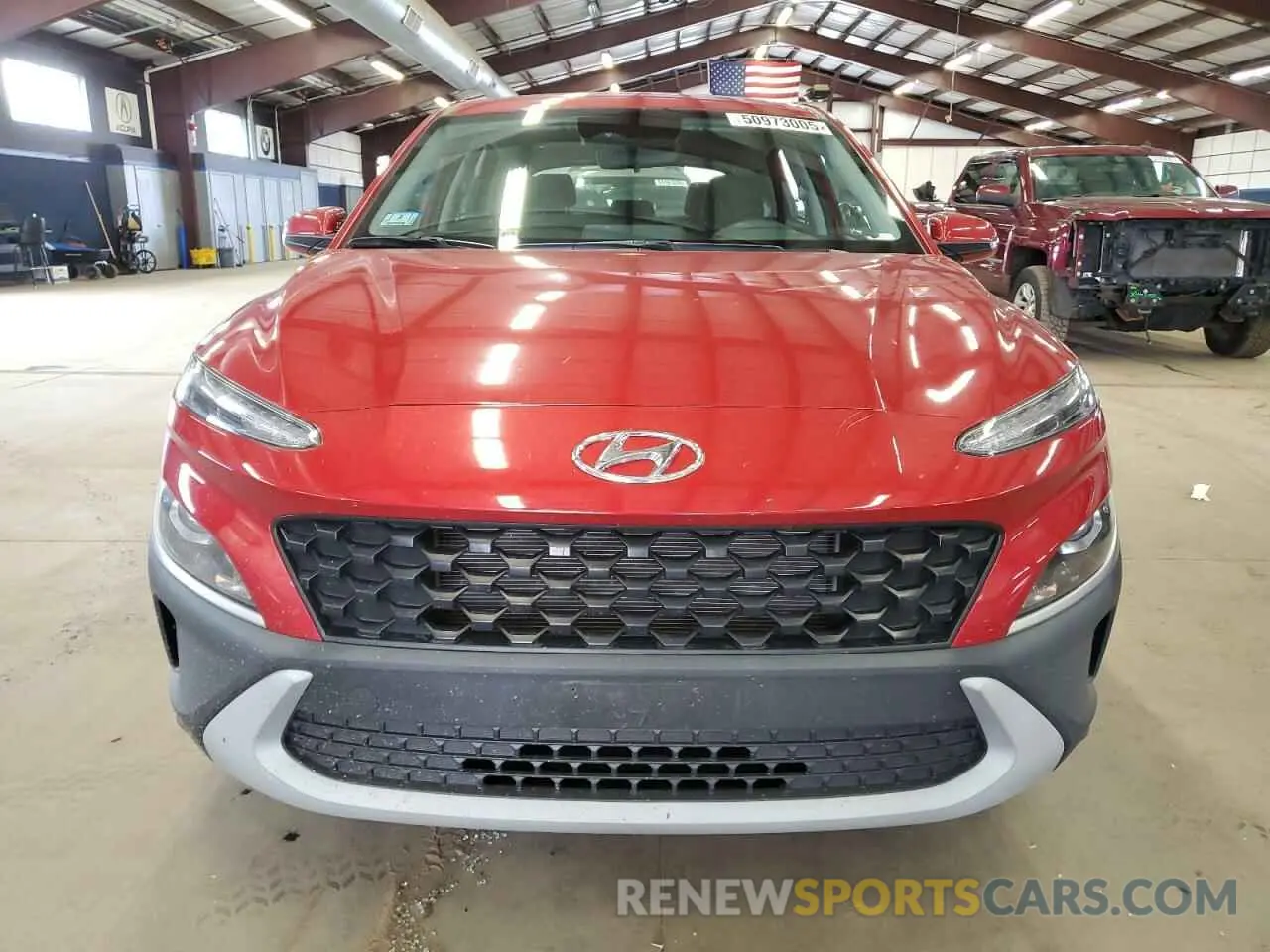 5 Photograph of a damaged car KM8K22AB8NU866586 HYUNDAI KONA 2022
