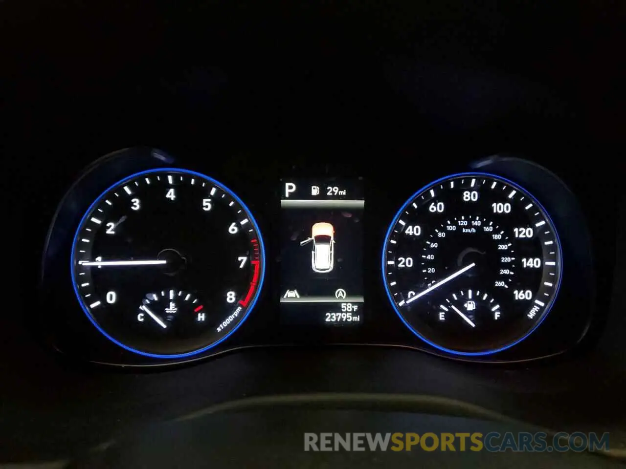 9 Photograph of a damaged car KM8K22AB8NU866586 HYUNDAI KONA 2022