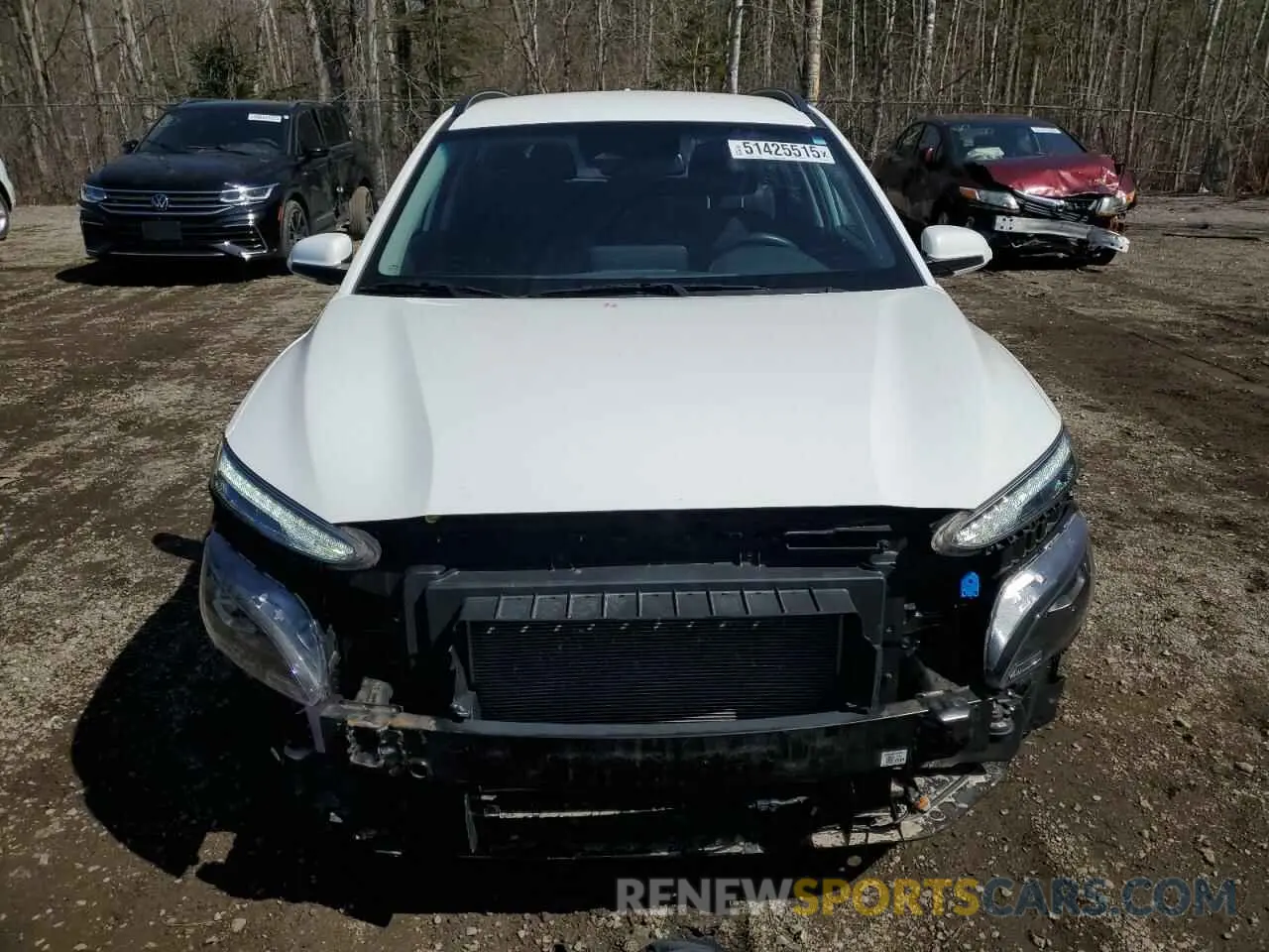 5 Photograph of a damaged car KM8K22ABXNU781216 HYUNDAI KONA 2022