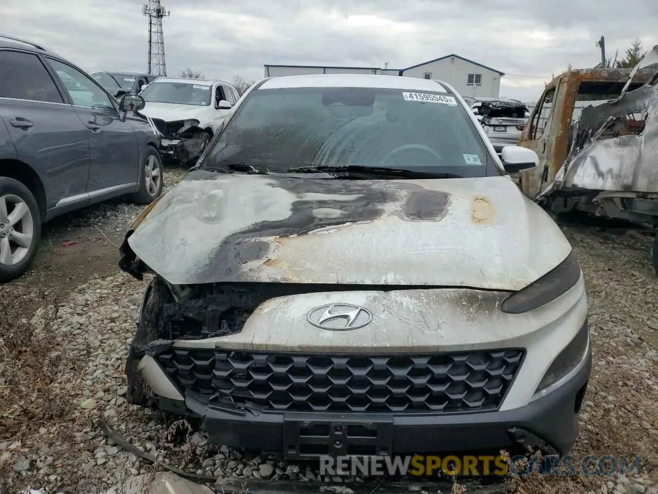 5 Photograph of a damaged car KM8K22ABXNU871868 HYUNDAI KONA 2022