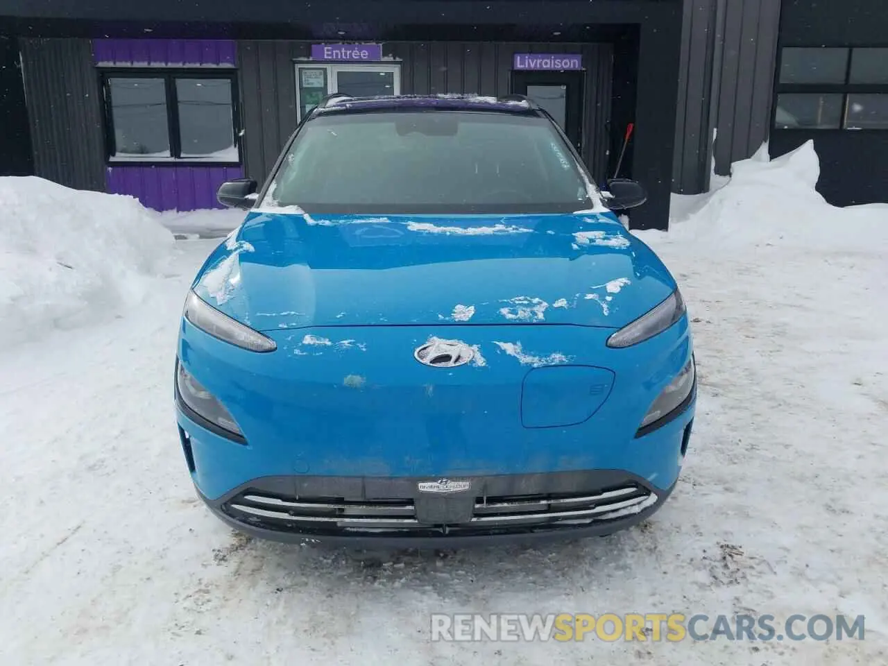 5 Photograph of a damaged car KM8K23AG5NU155073 HYUNDAI KONA 2022