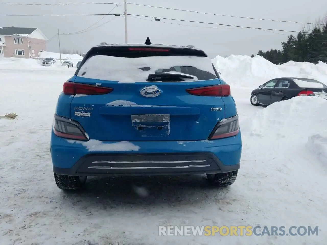 6 Photograph of a damaged car KM8K23AG5NU155073 HYUNDAI KONA 2022