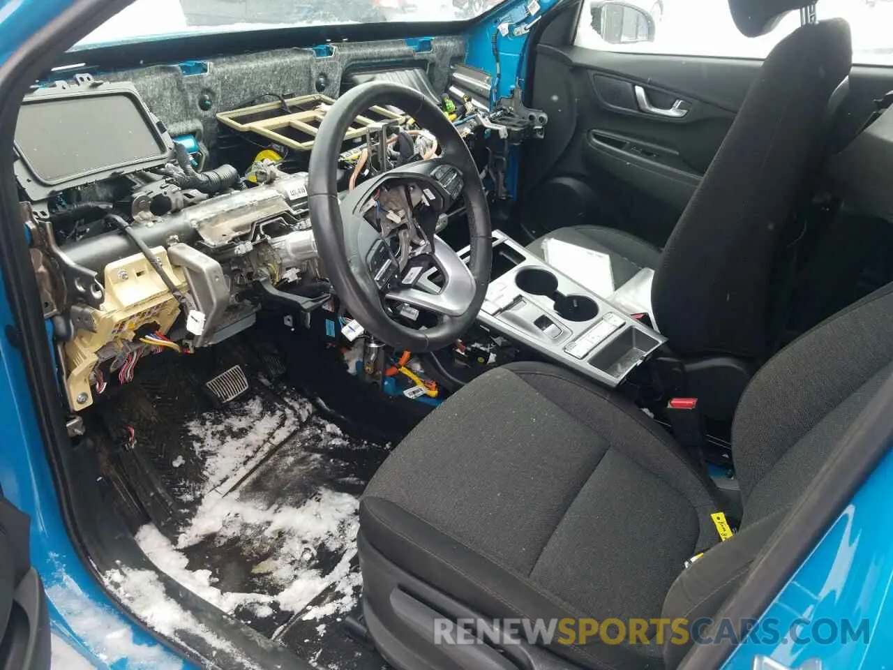 7 Photograph of a damaged car KM8K23AG5NU155073 HYUNDAI KONA 2022
