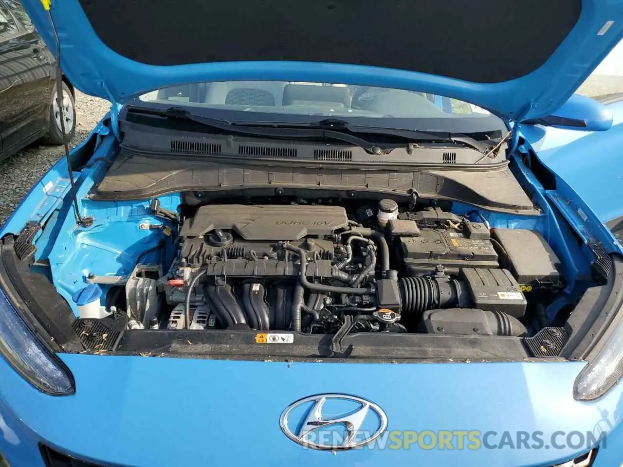 11 Photograph of a damaged car KM8K2CAB0NU866281 HYUNDAI KONA 2022