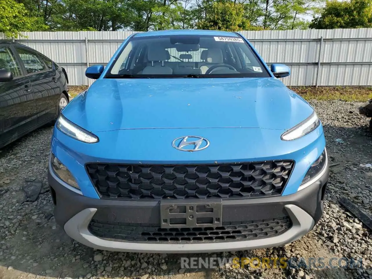 5 Photograph of a damaged car KM8K2CAB0NU866281 HYUNDAI KONA 2022