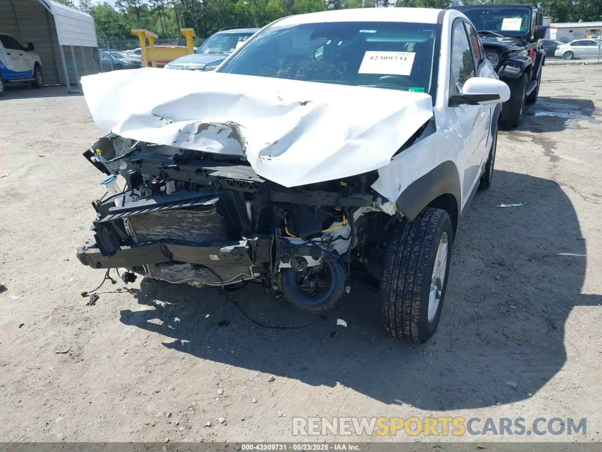 6 Photograph of a damaged car KM8K2CAB1NU825562 HYUNDAI KONA 2022