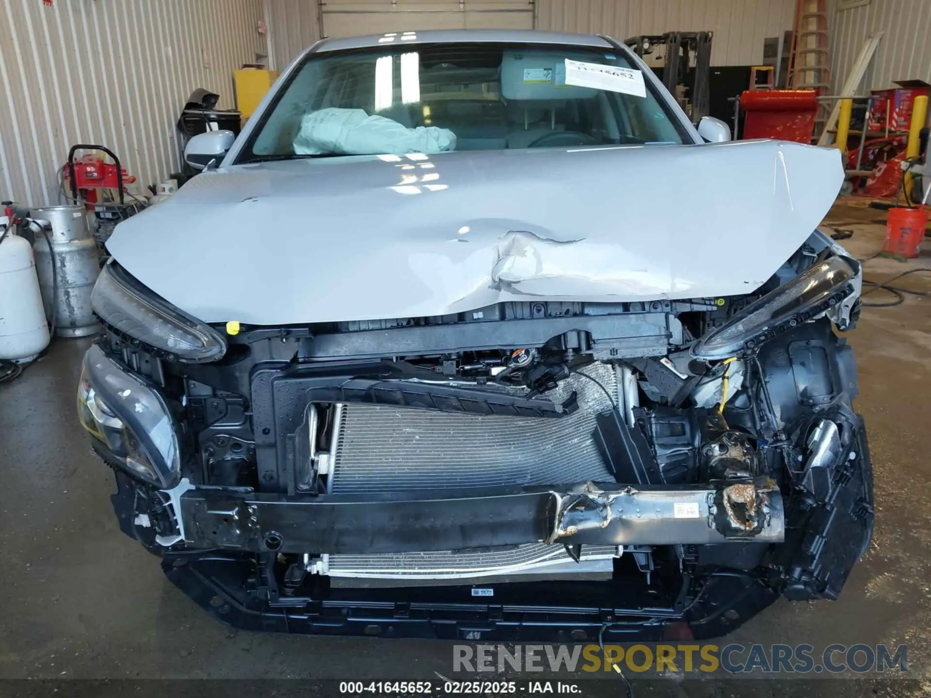 13 Photograph of a damaged car KM8K2CAB2NU759376 HYUNDAI KONA 2022