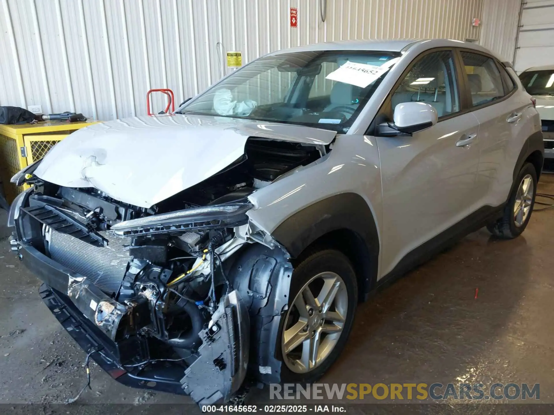 2 Photograph of a damaged car KM8K2CAB2NU759376 HYUNDAI KONA 2022