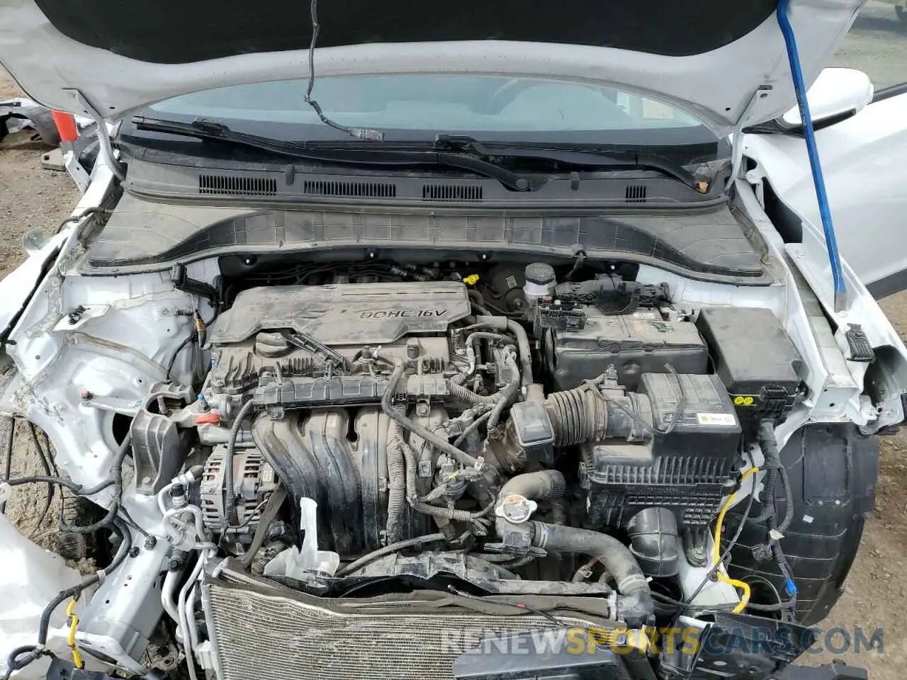 12 Photograph of a damaged car KM8K2CAB2NU863916 HYUNDAI KONA 2022