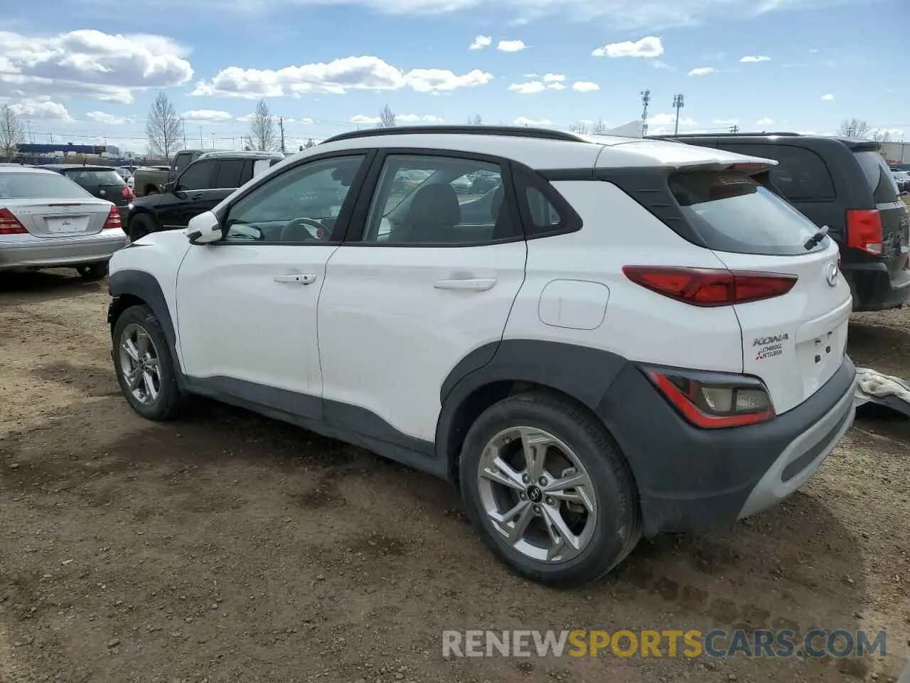 2 Photograph of a damaged car KM8K2CAB2NU863916 HYUNDAI KONA 2022