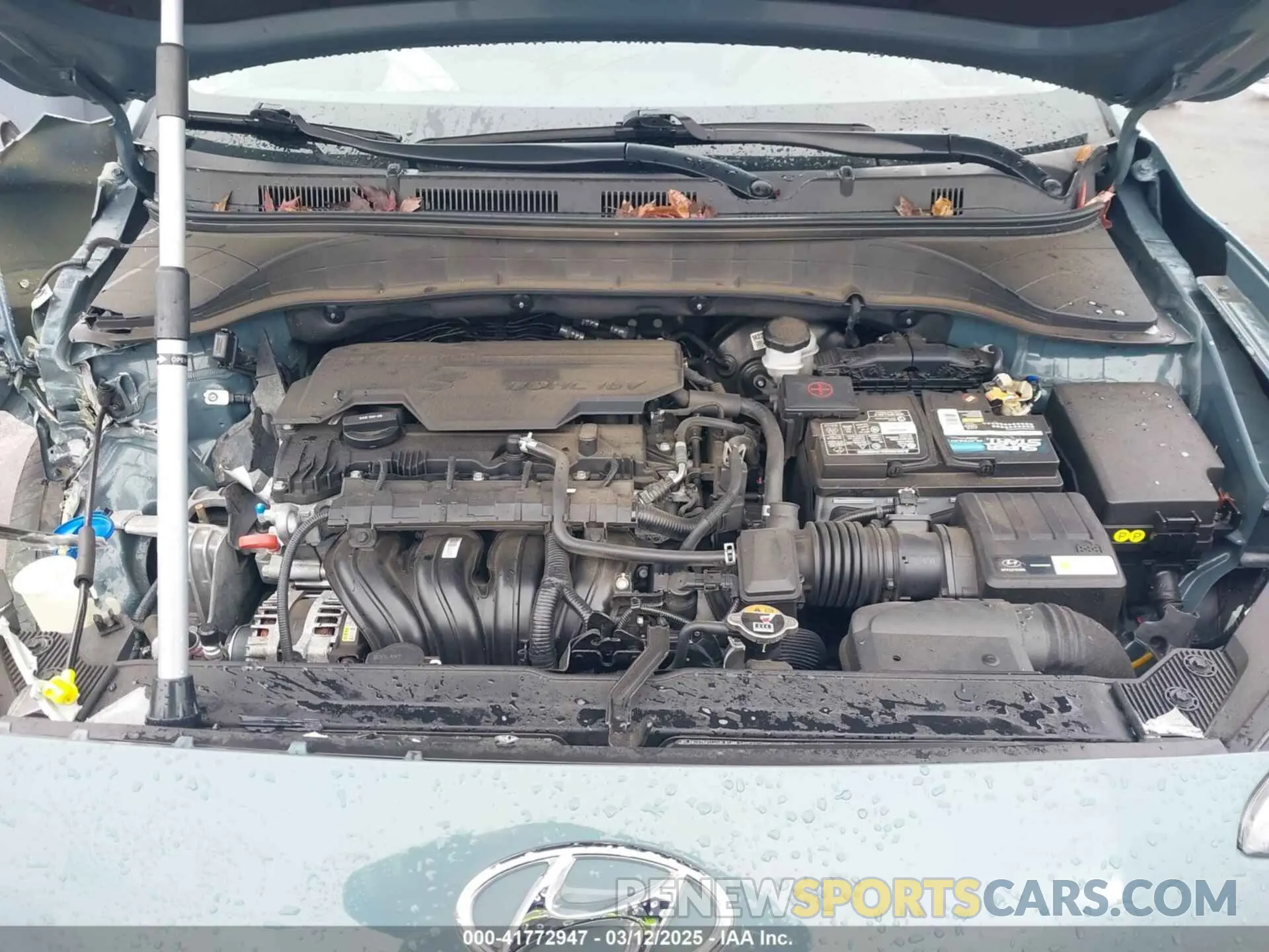 10 Photograph of a damaged car KM8K2CAB3NU839432 HYUNDAI KONA 2022