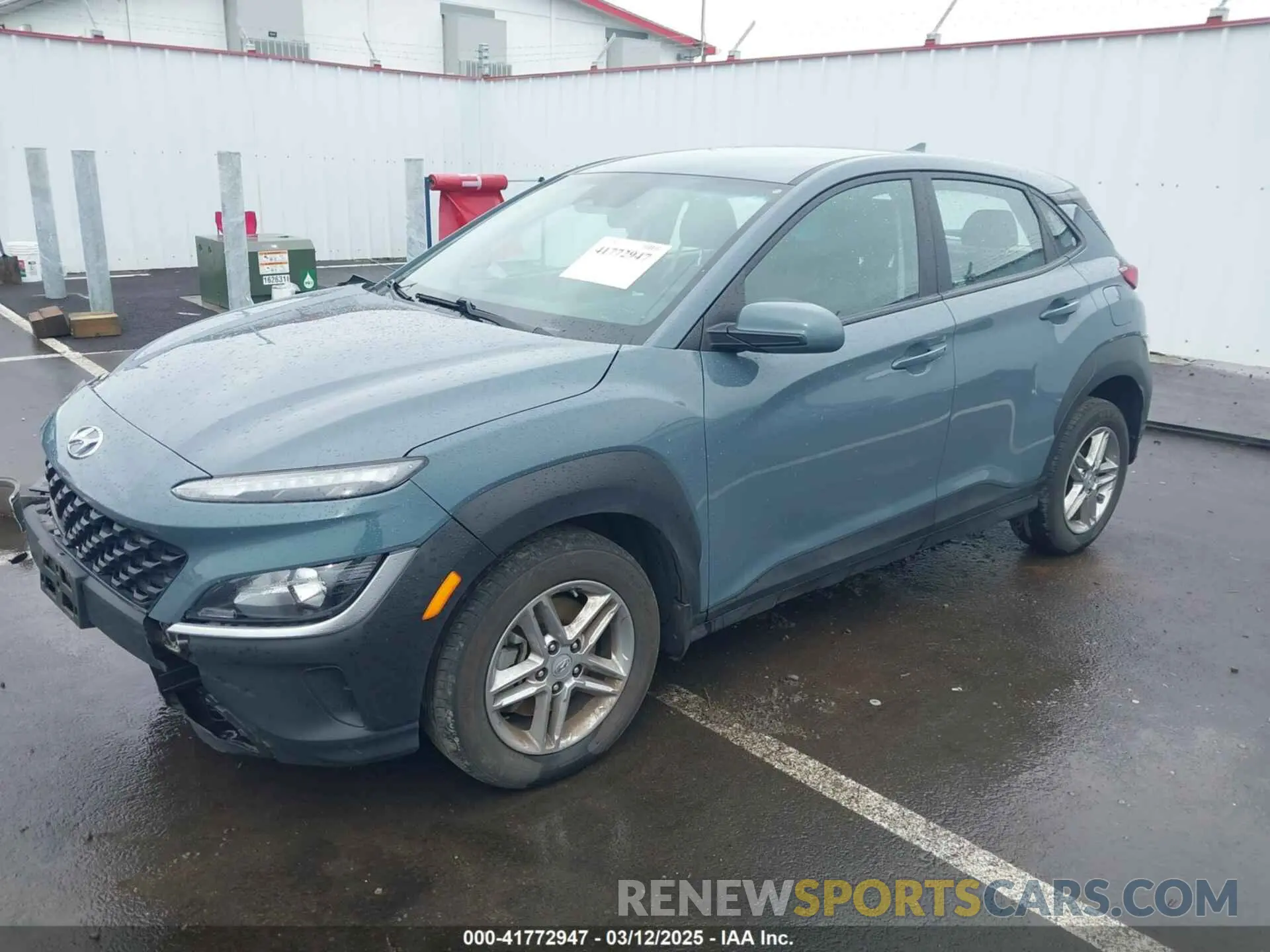 2 Photograph of a damaged car KM8K2CAB3NU839432 HYUNDAI KONA 2022