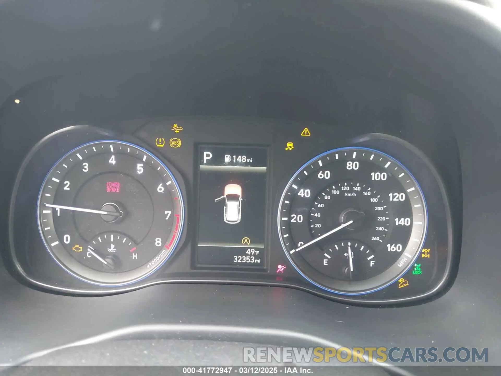 7 Photograph of a damaged car KM8K2CAB3NU839432 HYUNDAI KONA 2022
