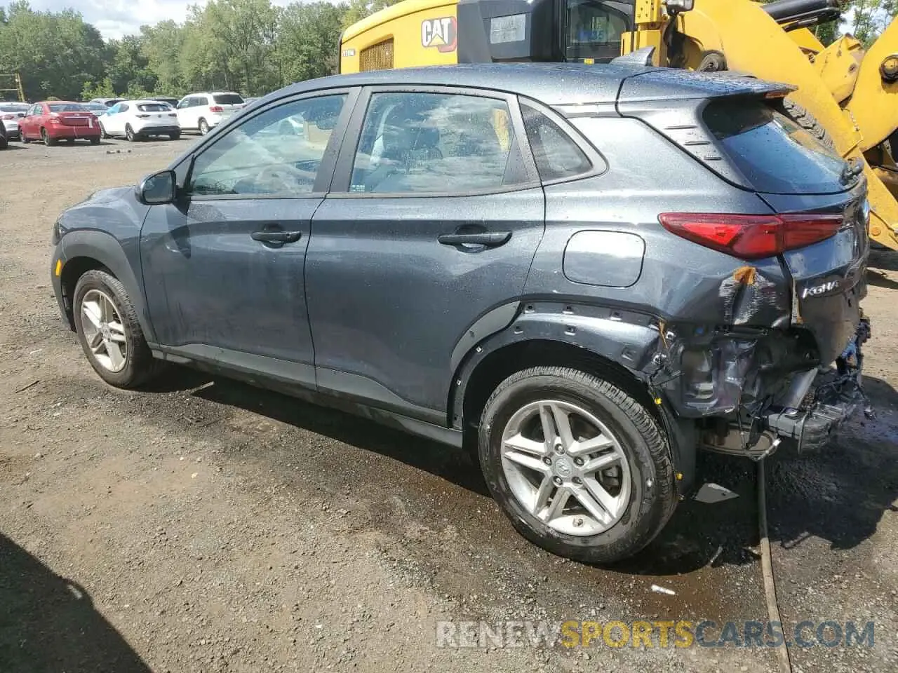 2 Photograph of a damaged car KM8K2CAB3NU867764 HYUNDAI KONA 2022