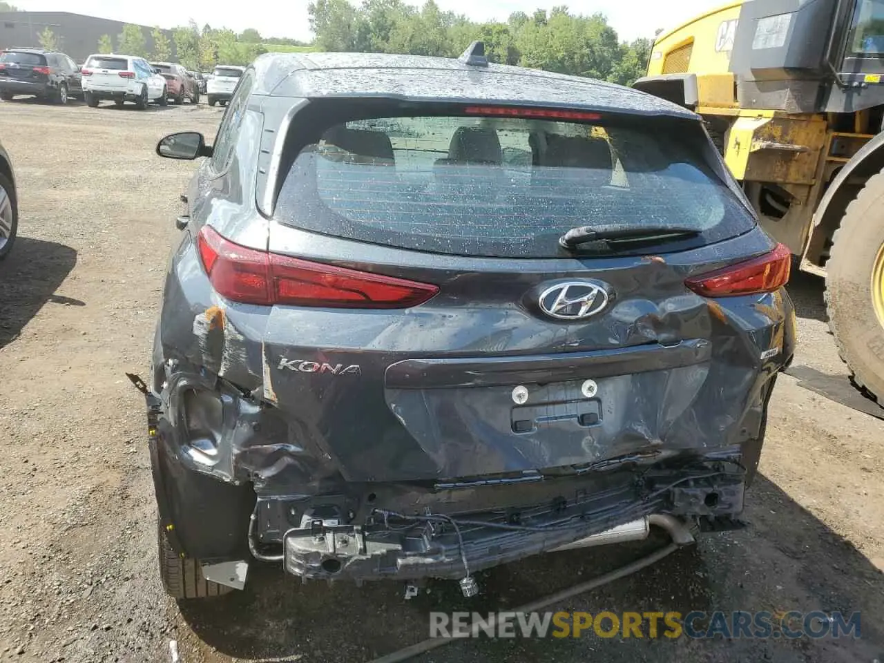 6 Photograph of a damaged car KM8K2CAB3NU867764 HYUNDAI KONA 2022