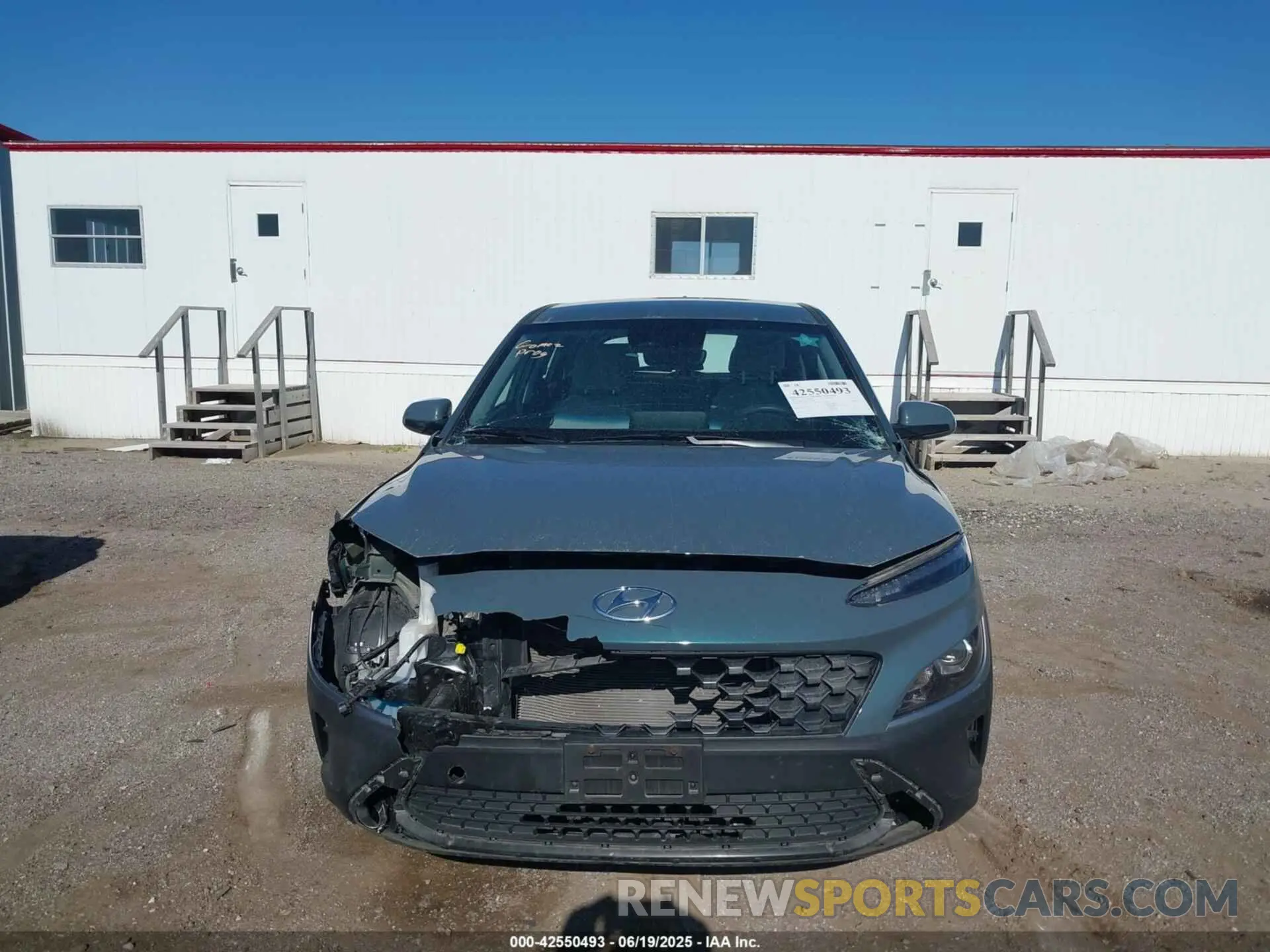 13 Photograph of a damaged car KM8K2CAB3NU876819 HYUNDAI KONA 2022