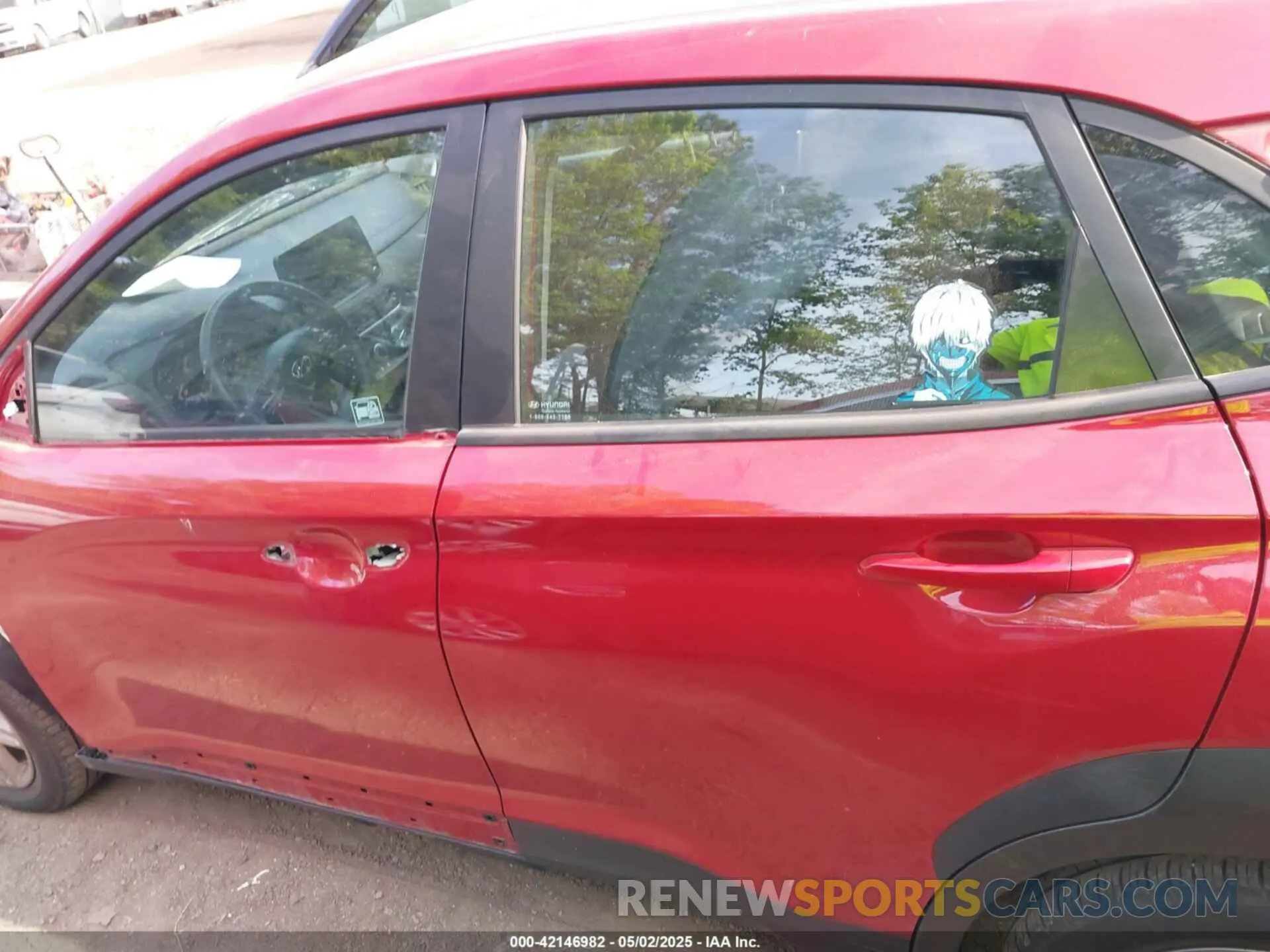 14 Photograph of a damaged car KM8K2CAB4NU825653 HYUNDAI KONA 2022