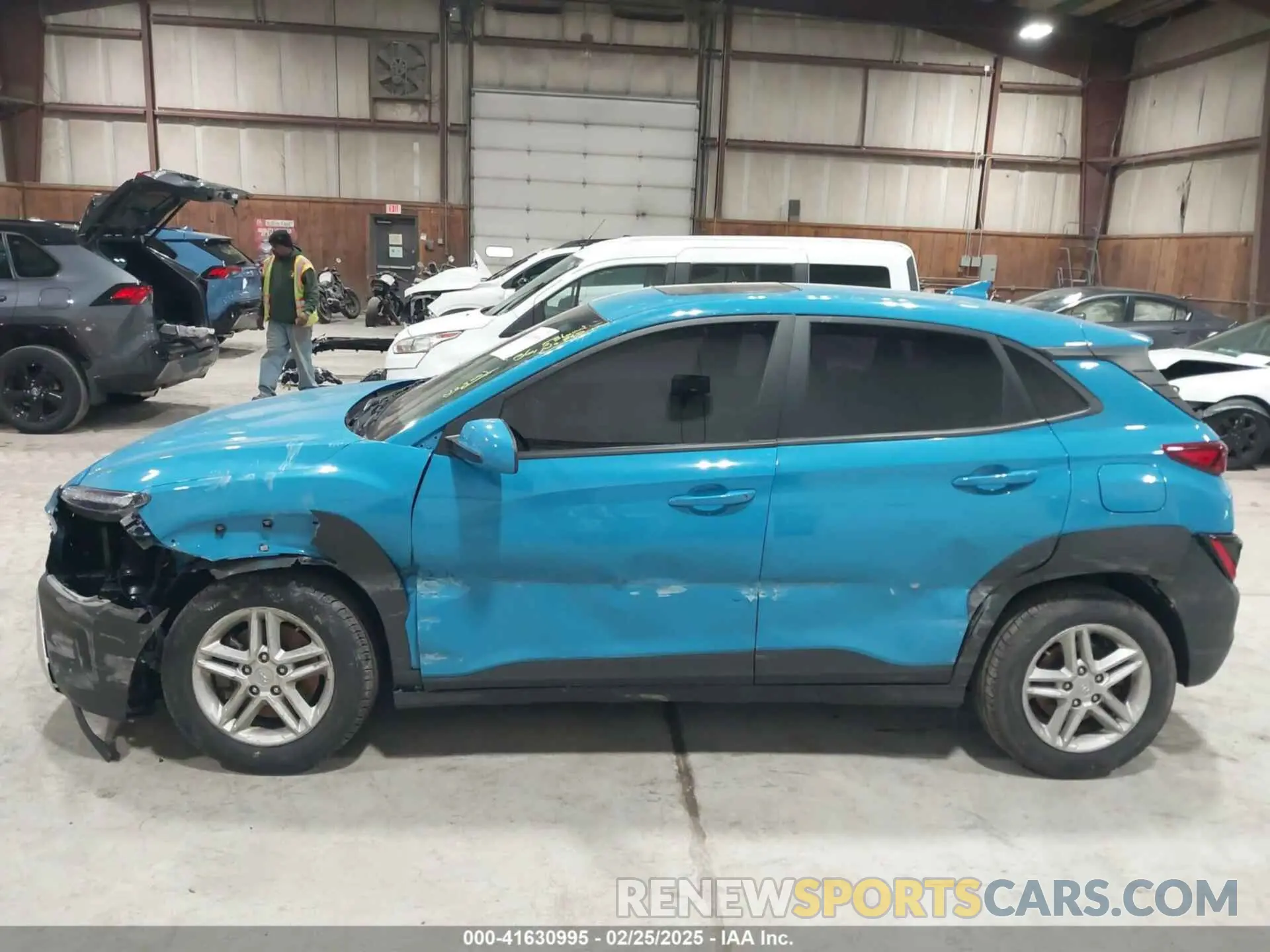 6 Photograph of a damaged car KM8K2CAB4NU878255 HYUNDAI KONA 2022