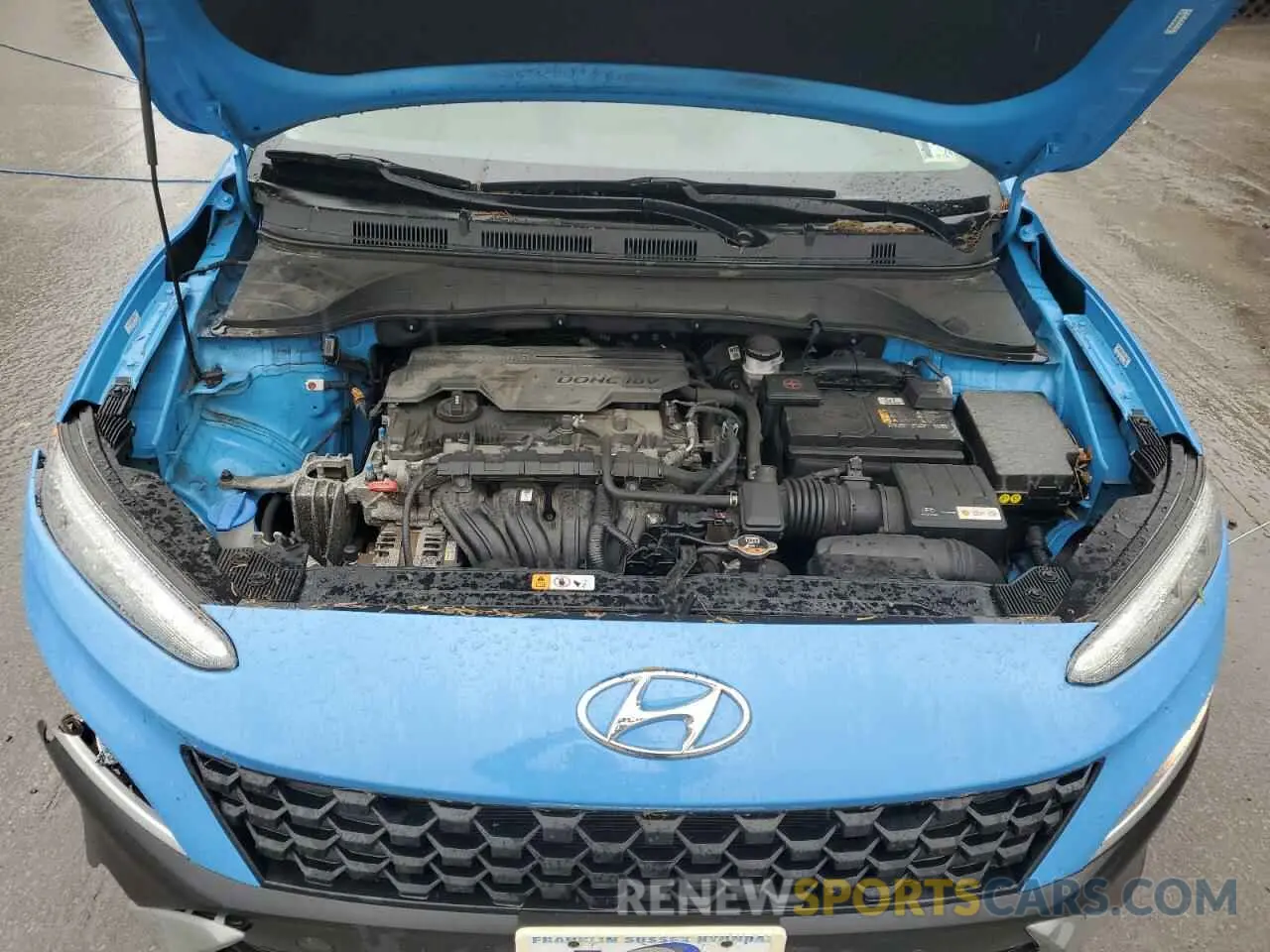 12 Photograph of a damaged car KM8K2CAB5NU842106 HYUNDAI KONA 2022