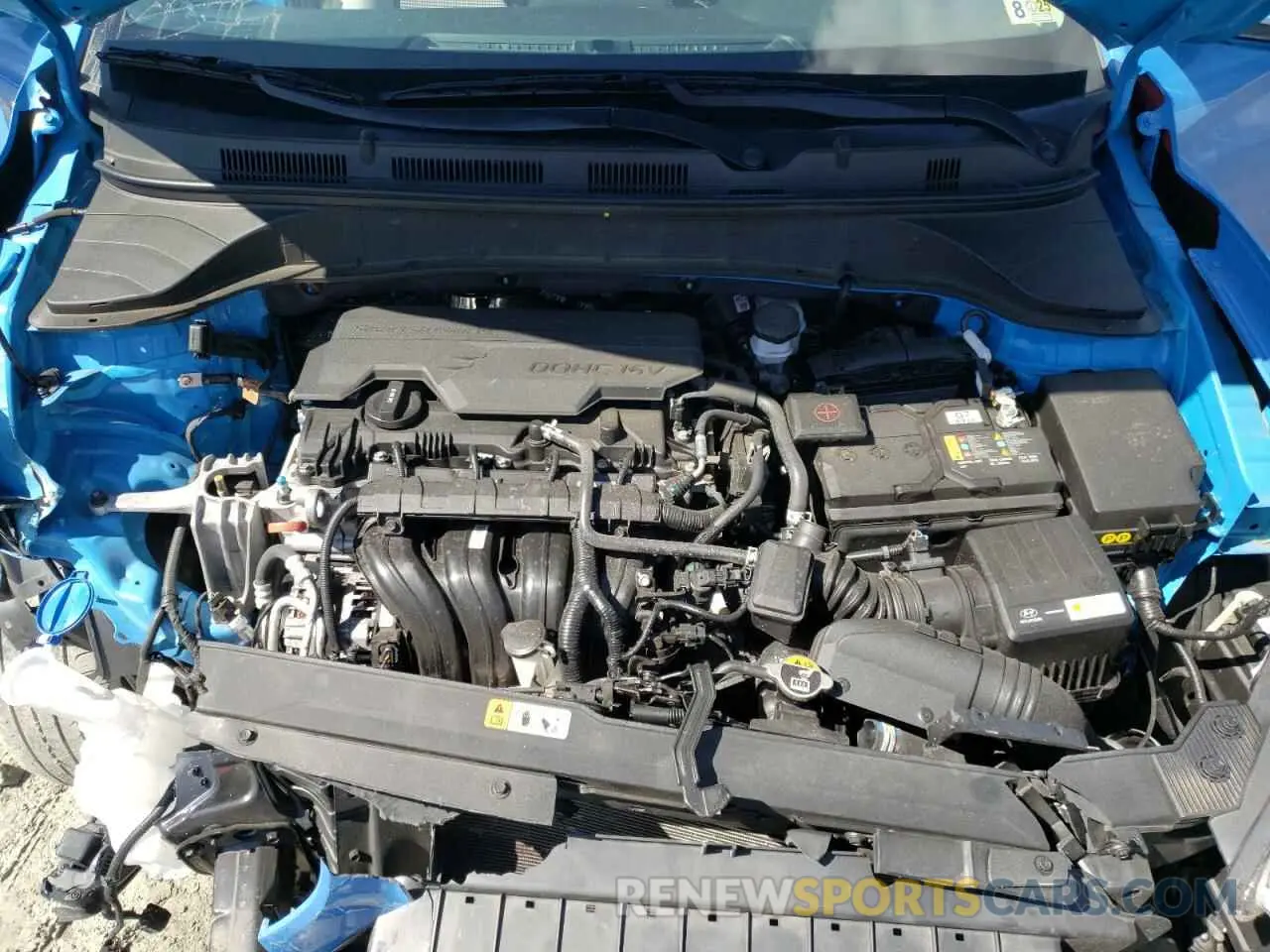 13 Photograph of a damaged car KM8K2CAB8NU797436 HYUNDAI KONA 2022