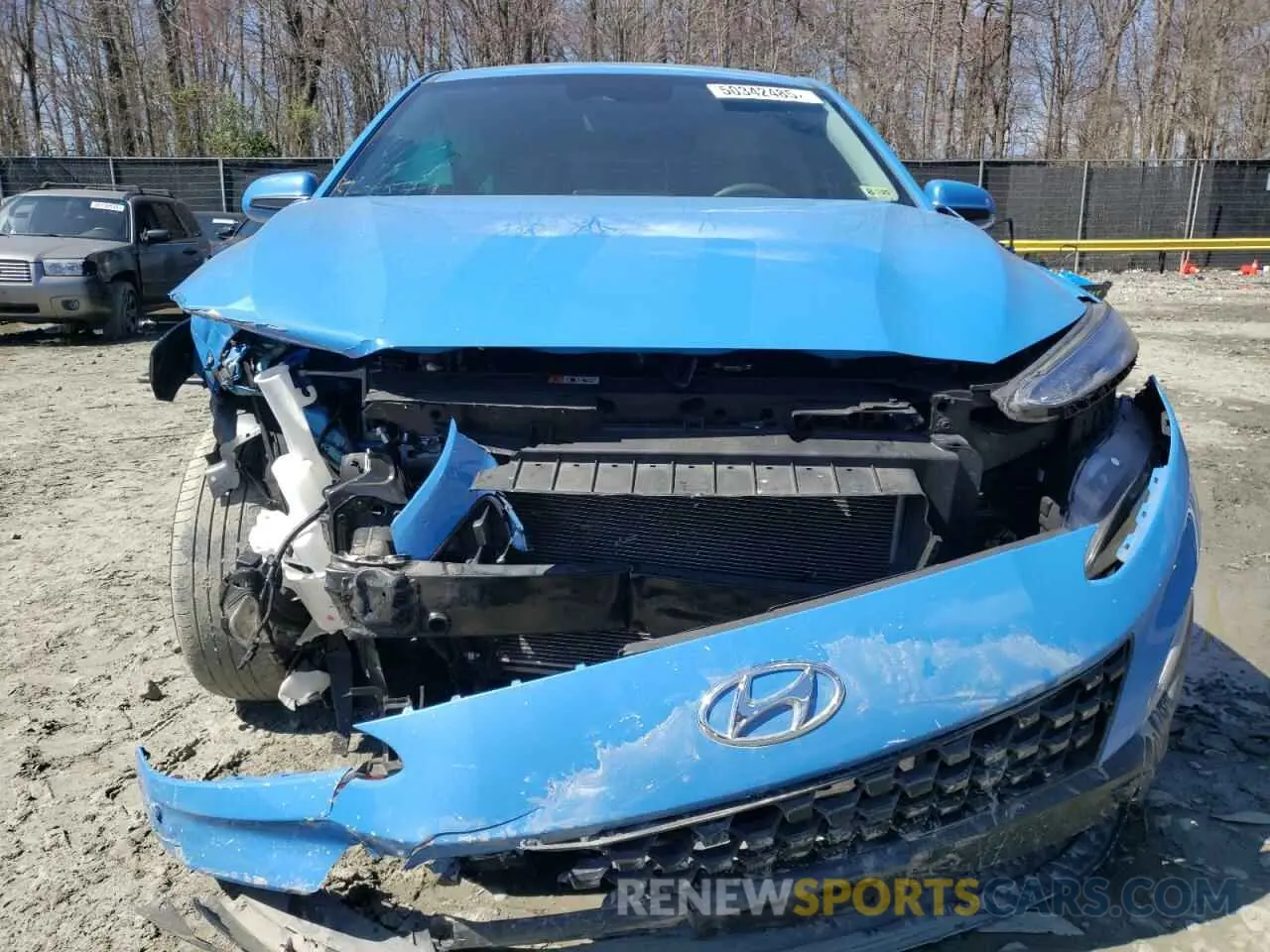 5 Photograph of a damaged car KM8K2CAB8NU797436 HYUNDAI KONA 2022