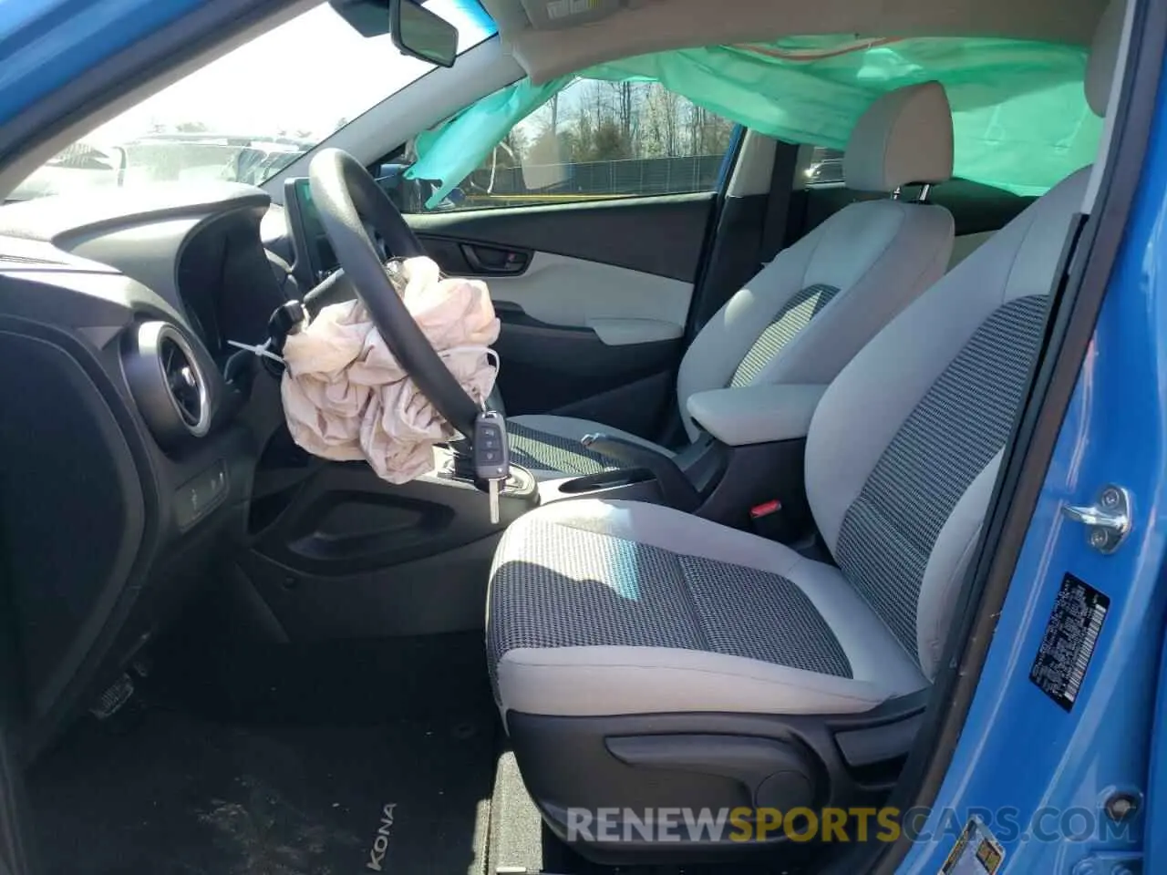 7 Photograph of a damaged car KM8K2CAB8NU797436 HYUNDAI KONA 2022