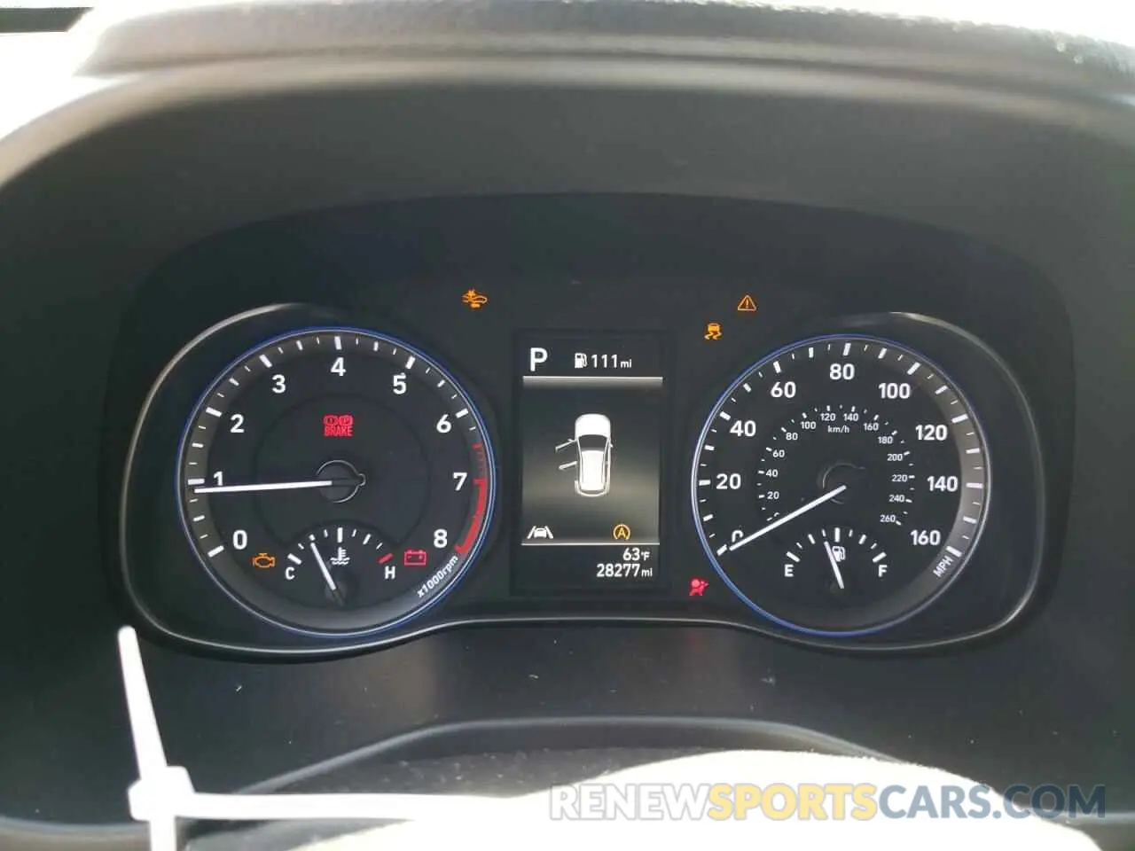 9 Photograph of a damaged car KM8K2CAB8NU797436 HYUNDAI KONA 2022