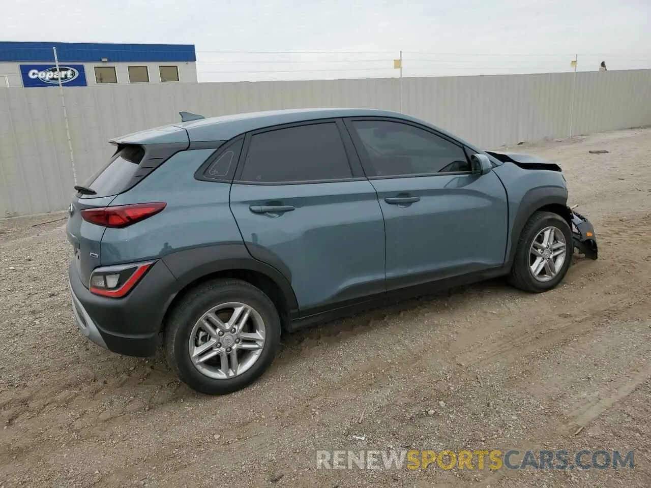3 Photograph of a damaged car KM8K2CABXNU775390 HYUNDAI KONA 2022