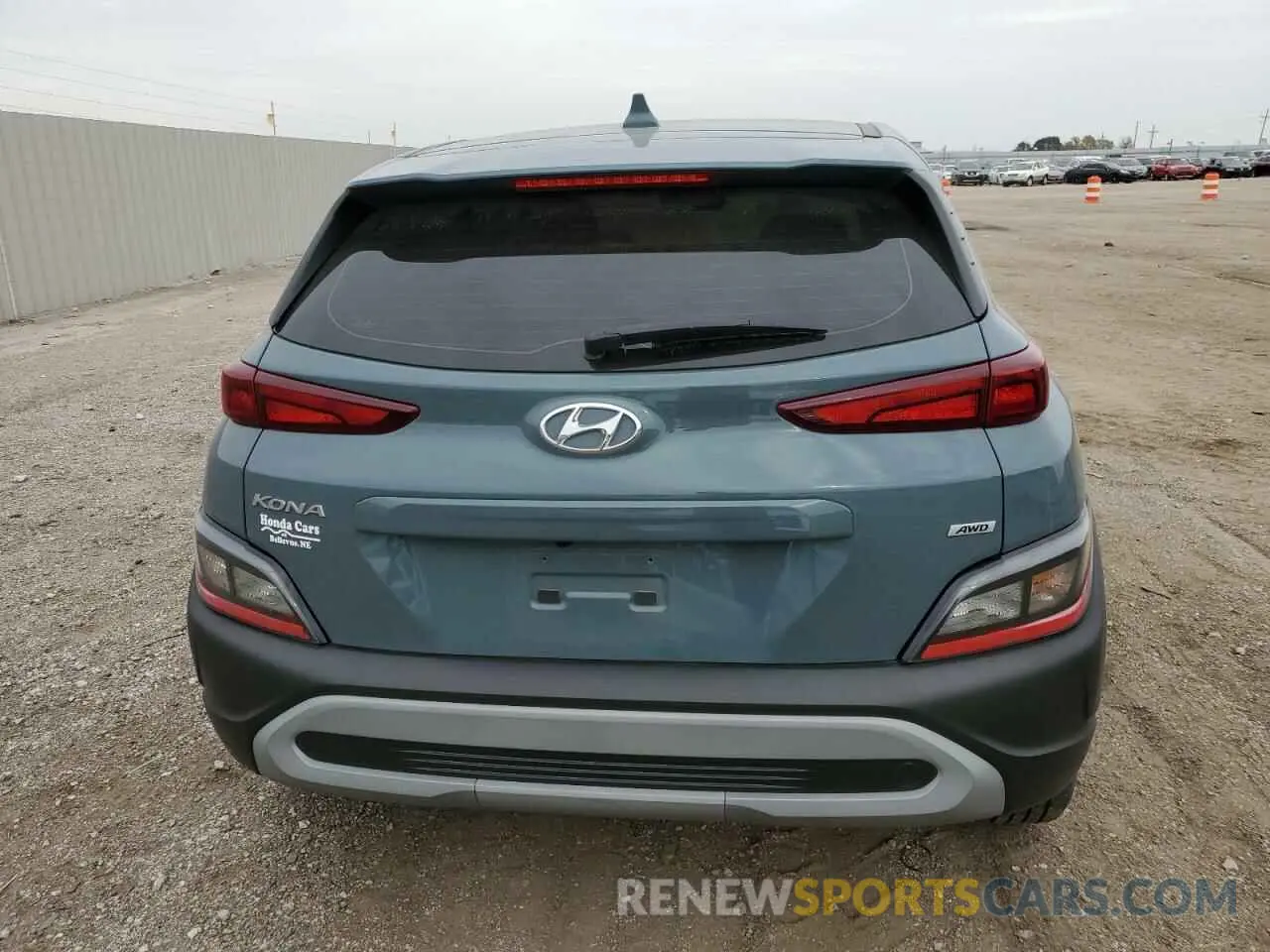 6 Photograph of a damaged car KM8K2CABXNU775390 HYUNDAI KONA 2022
