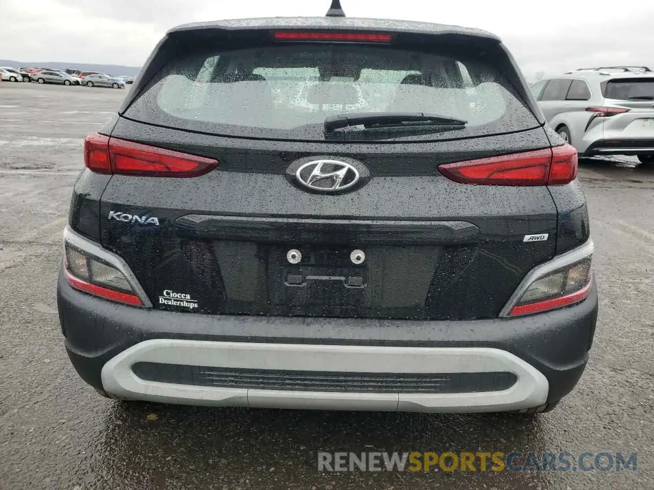 6 Photograph of a damaged car KM8K2CABXNU801843 HYUNDAI KONA 2022