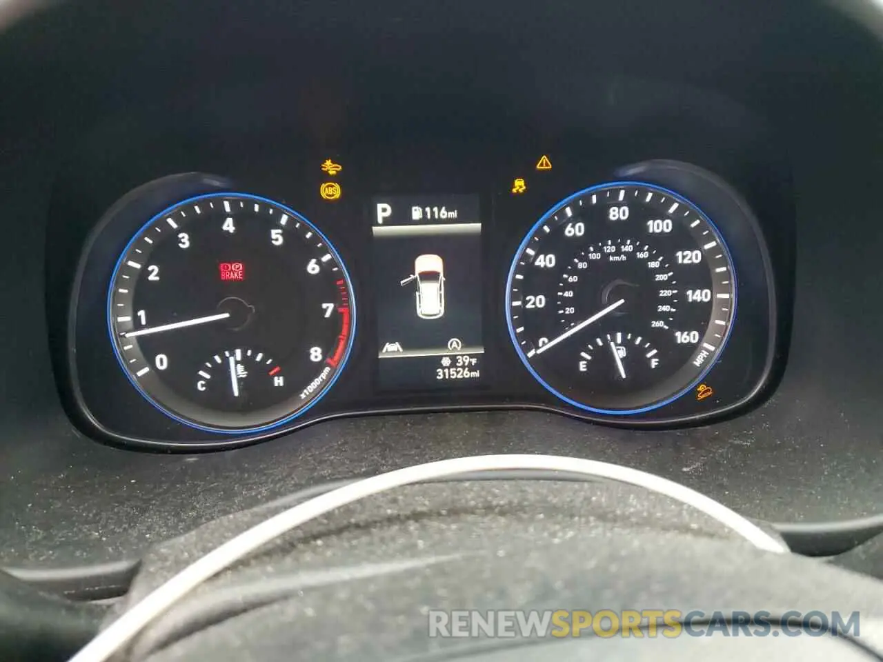9 Photograph of a damaged car KM8K2CABXNU801843 HYUNDAI KONA 2022