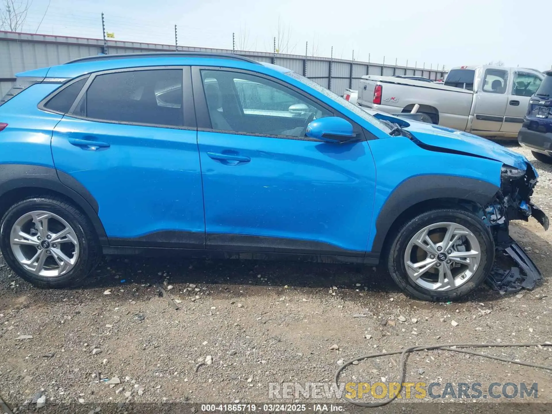 12 Photograph of a damaged car KM8K32AB2NU765962 HYUNDAI KONA 2022