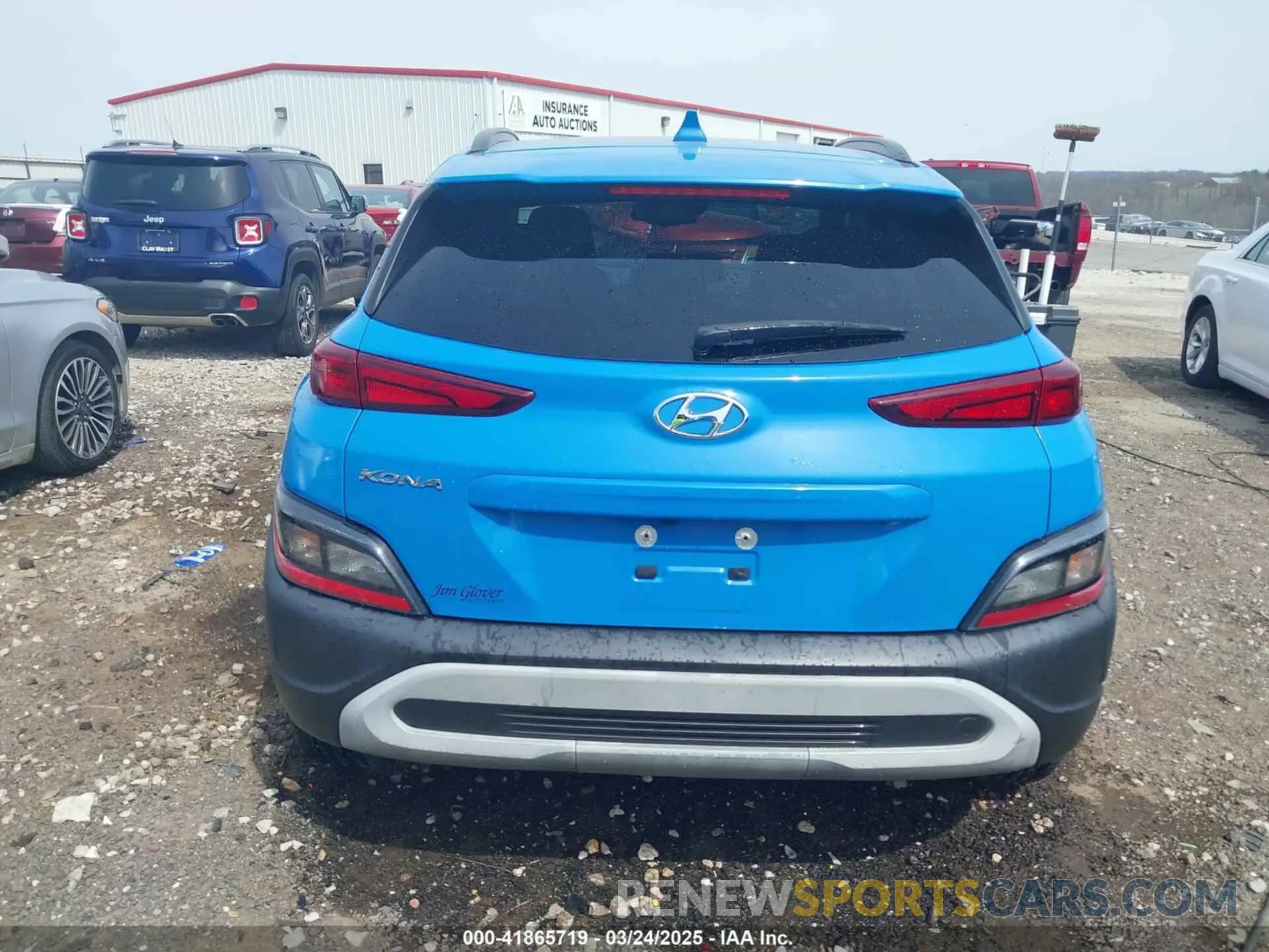 15 Photograph of a damaged car KM8K32AB2NU765962 HYUNDAI KONA 2022