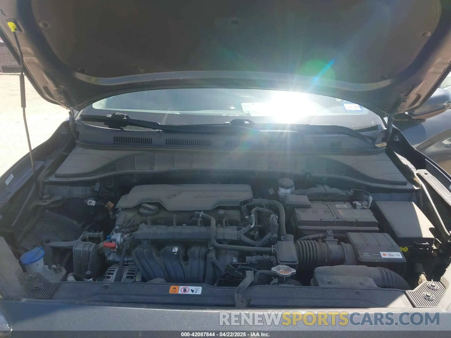 10 Photograph of a damaged car KM8K32AB2NU891934 HYUNDAI KONA 2022