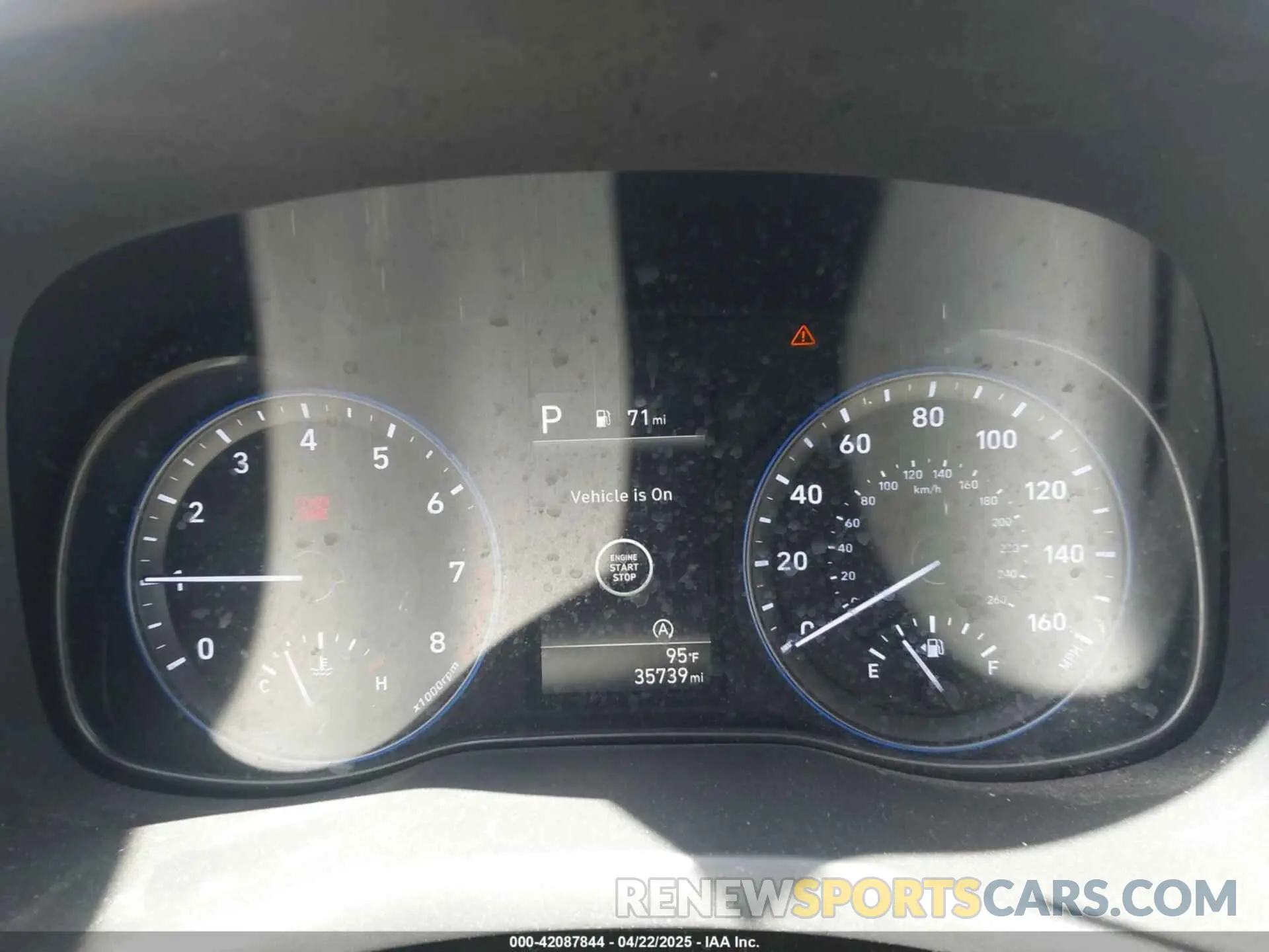 7 Photograph of a damaged car KM8K32AB2NU891934 HYUNDAI KONA 2022