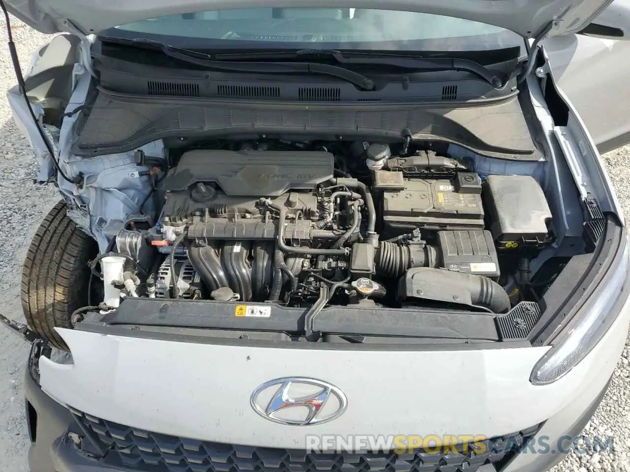 12 Photograph of a damaged car KM8K32AB3NU794158 HYUNDAI KONA 2022