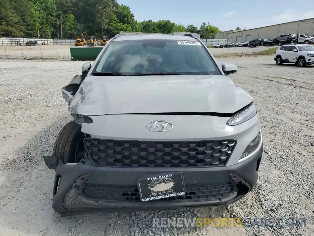 5 Photograph of a damaged car KM8K32AB3NU794158 HYUNDAI KONA 2022
