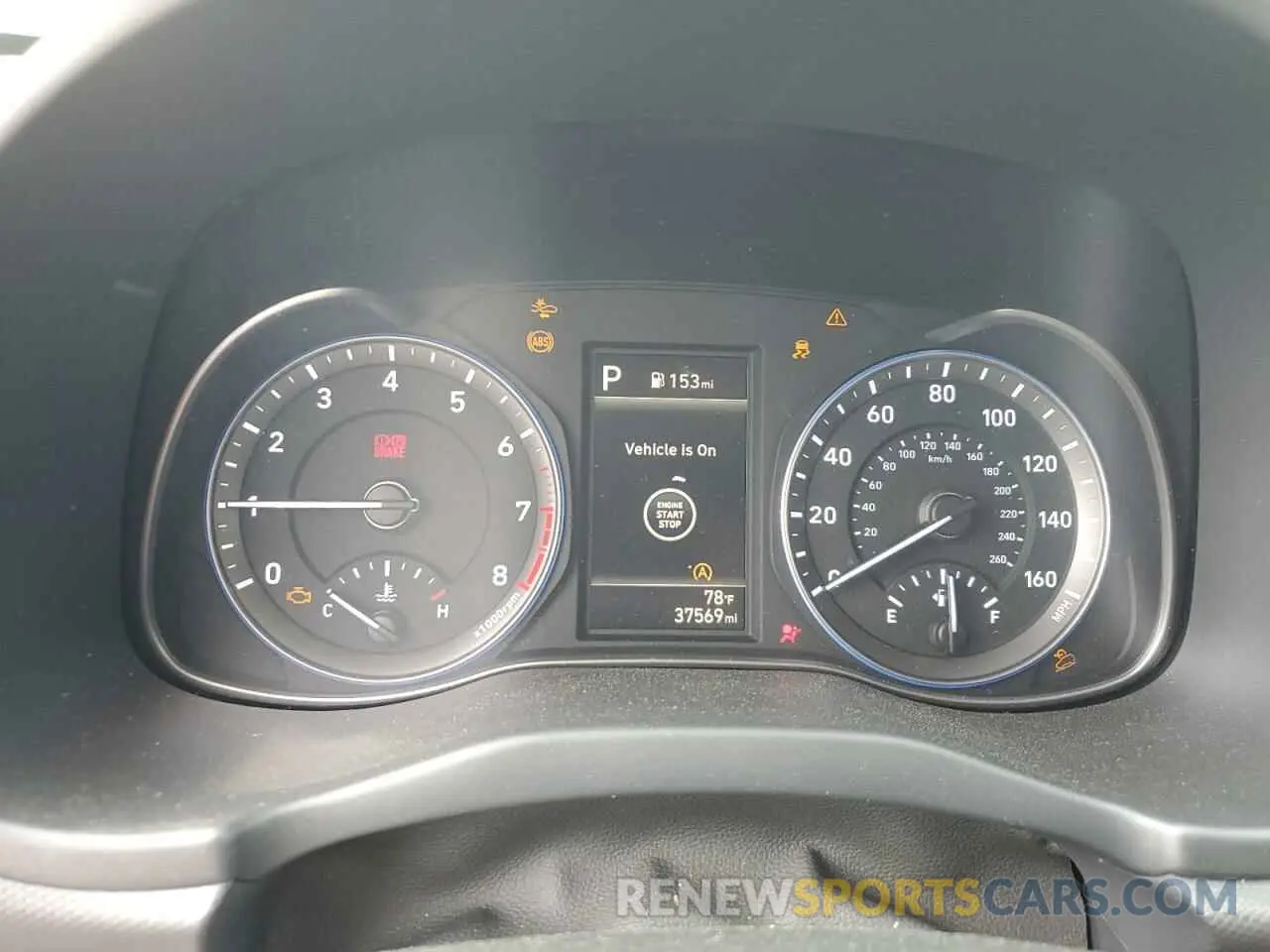 9 Photograph of a damaged car KM8K32AB3NU794158 HYUNDAI KONA 2022