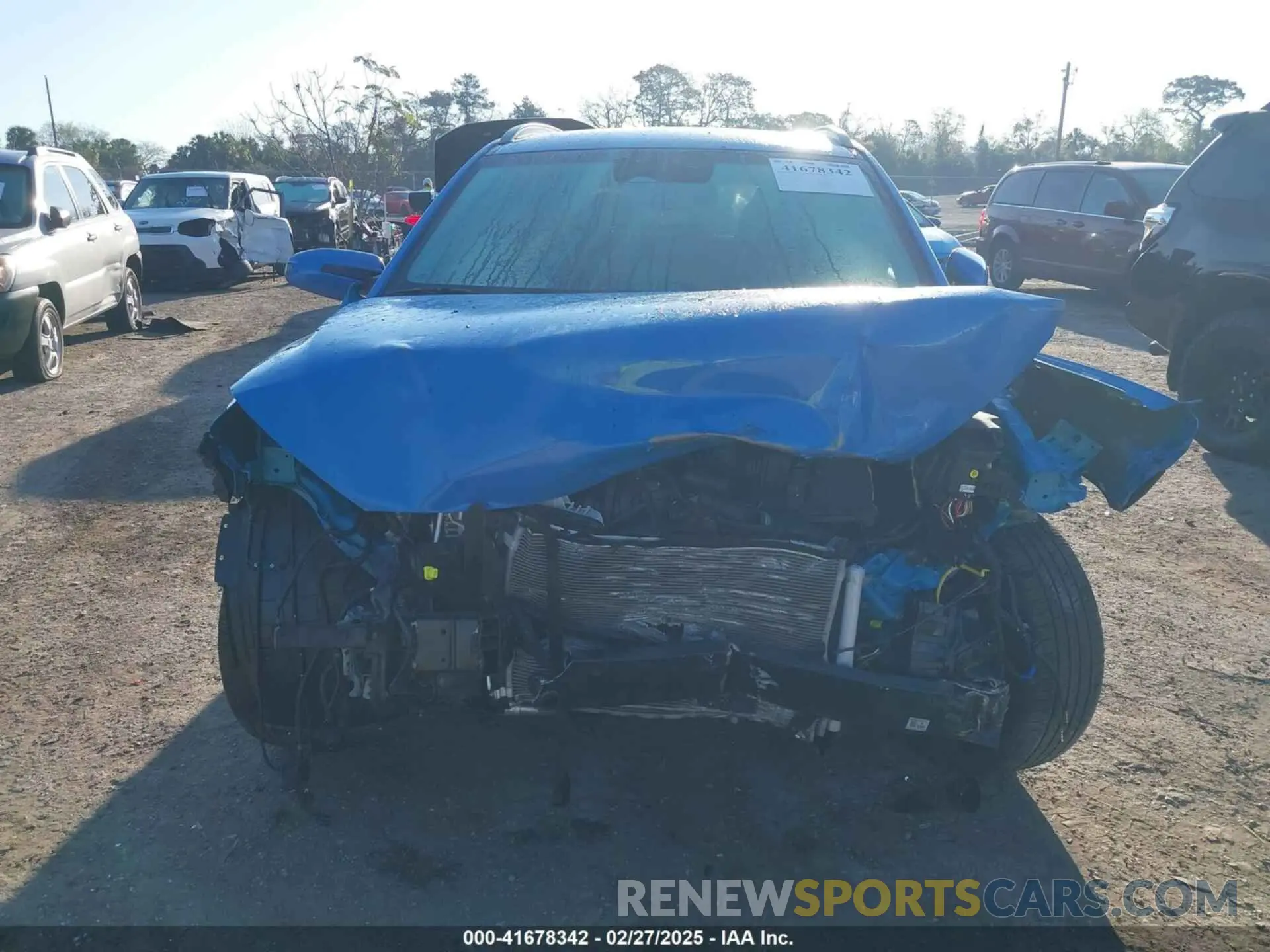 13 Photograph of a damaged car KM8K32AB4NU915165 HYUNDAI KONA 2022