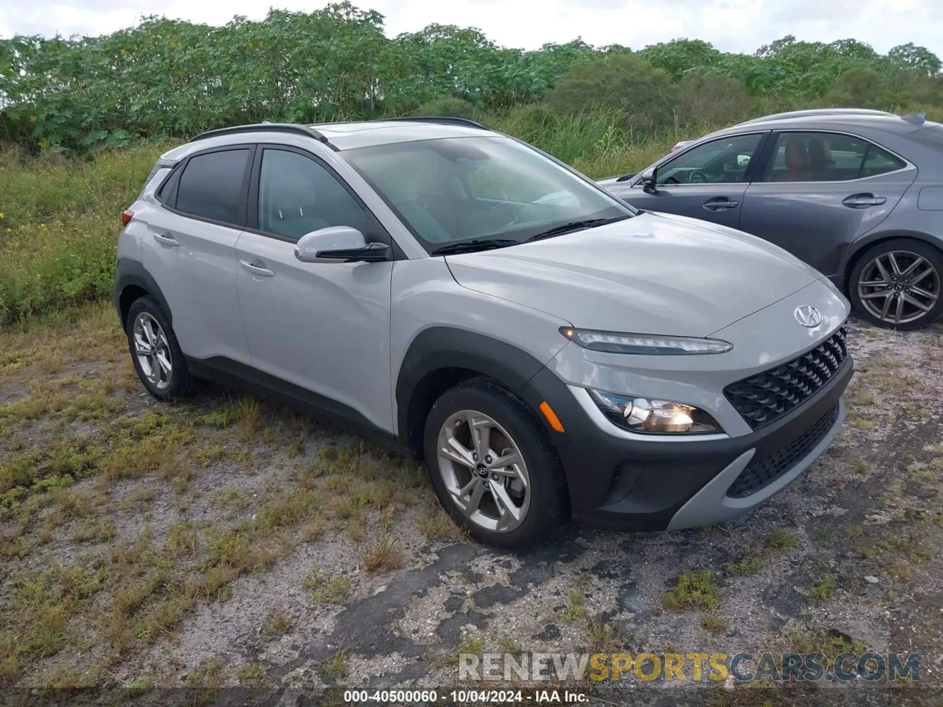 1 Photograph of a damaged car KM8K32AB6NU766385 HYUNDAI KONA 2022