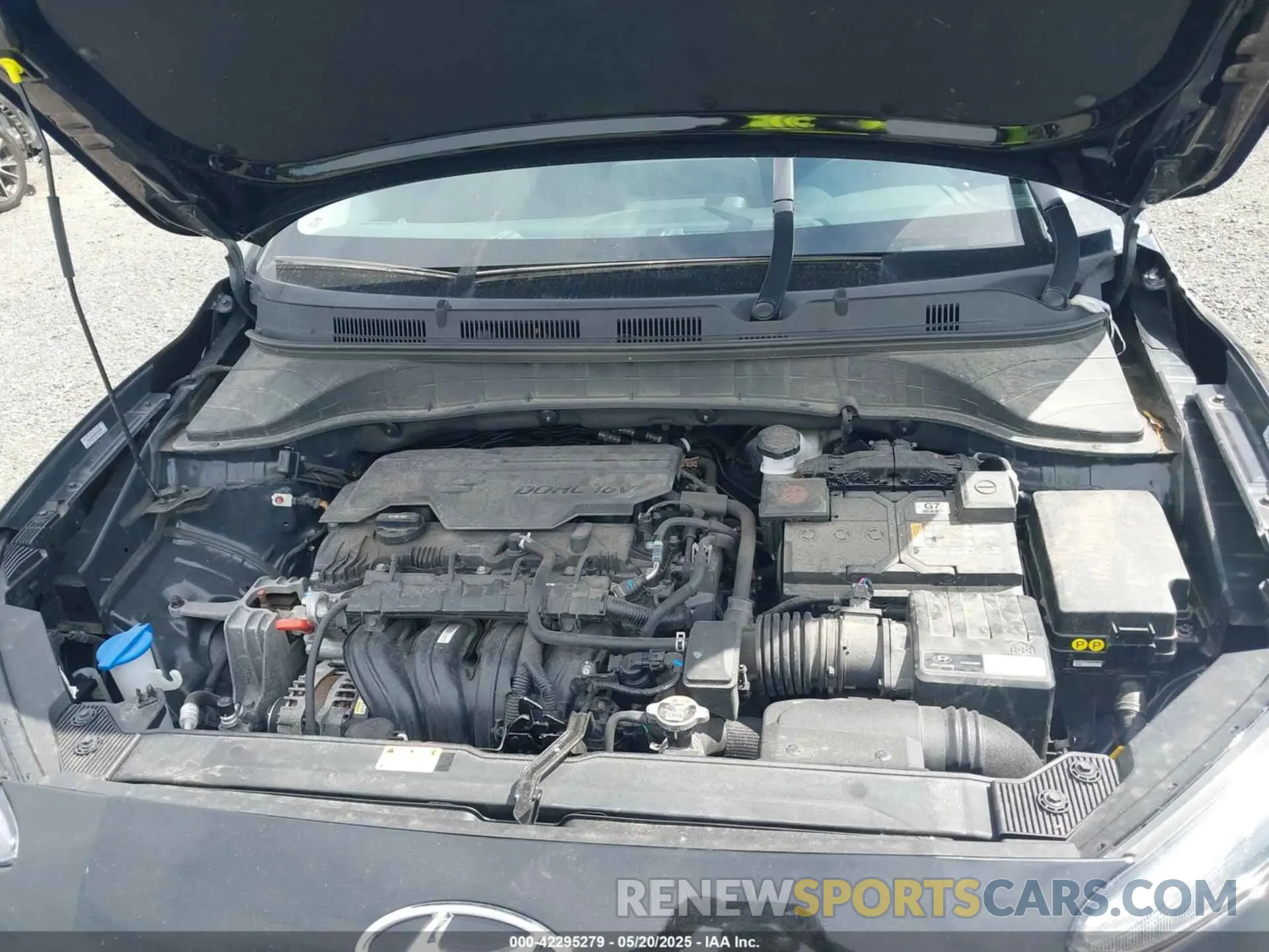10 Photograph of a damaged car KM8K32AB6NU857401 HYUNDAI KONA 2022