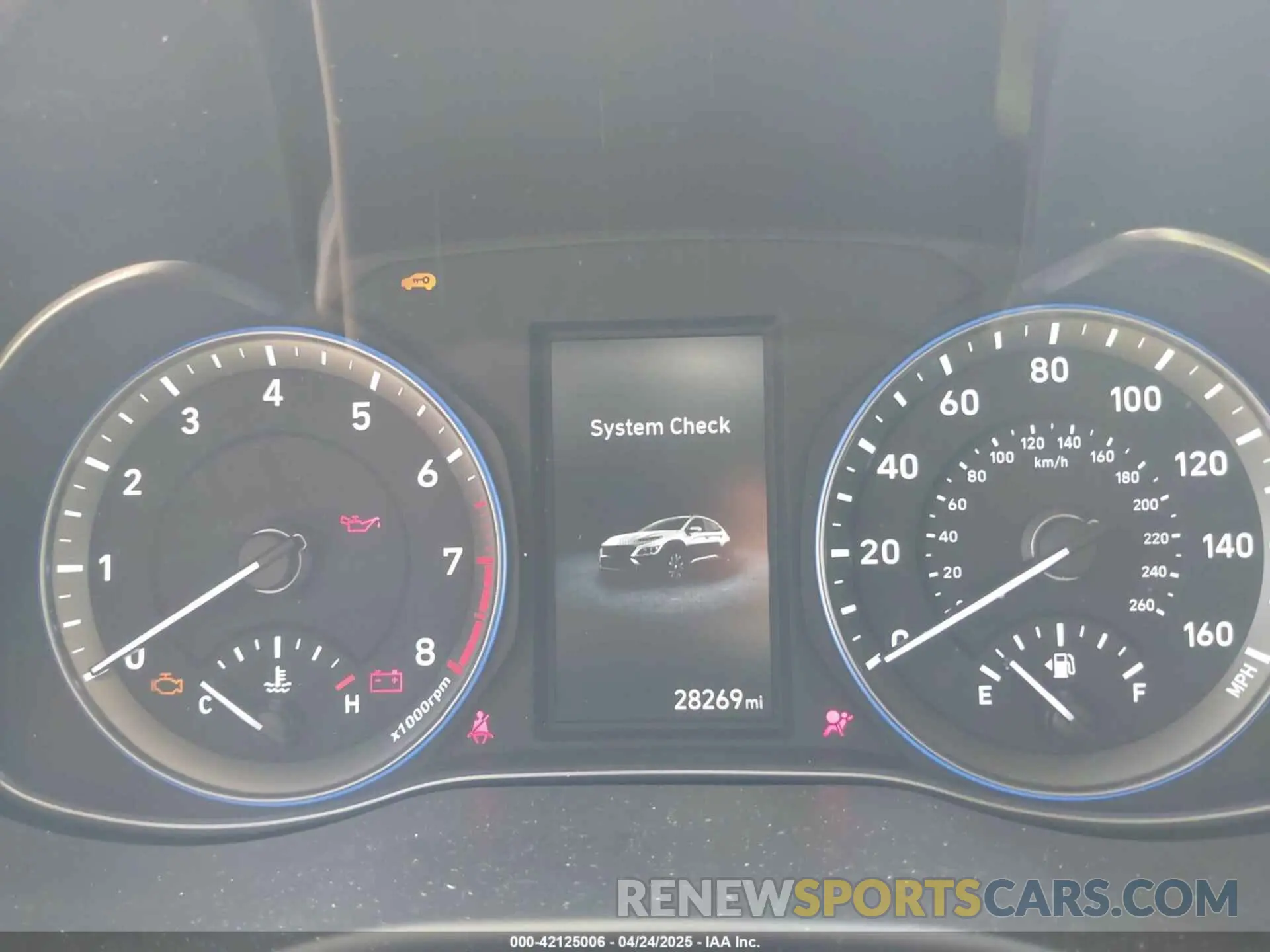 7 Photograph of a damaged car KM8K32AB7NU795104 HYUNDAI KONA 2022